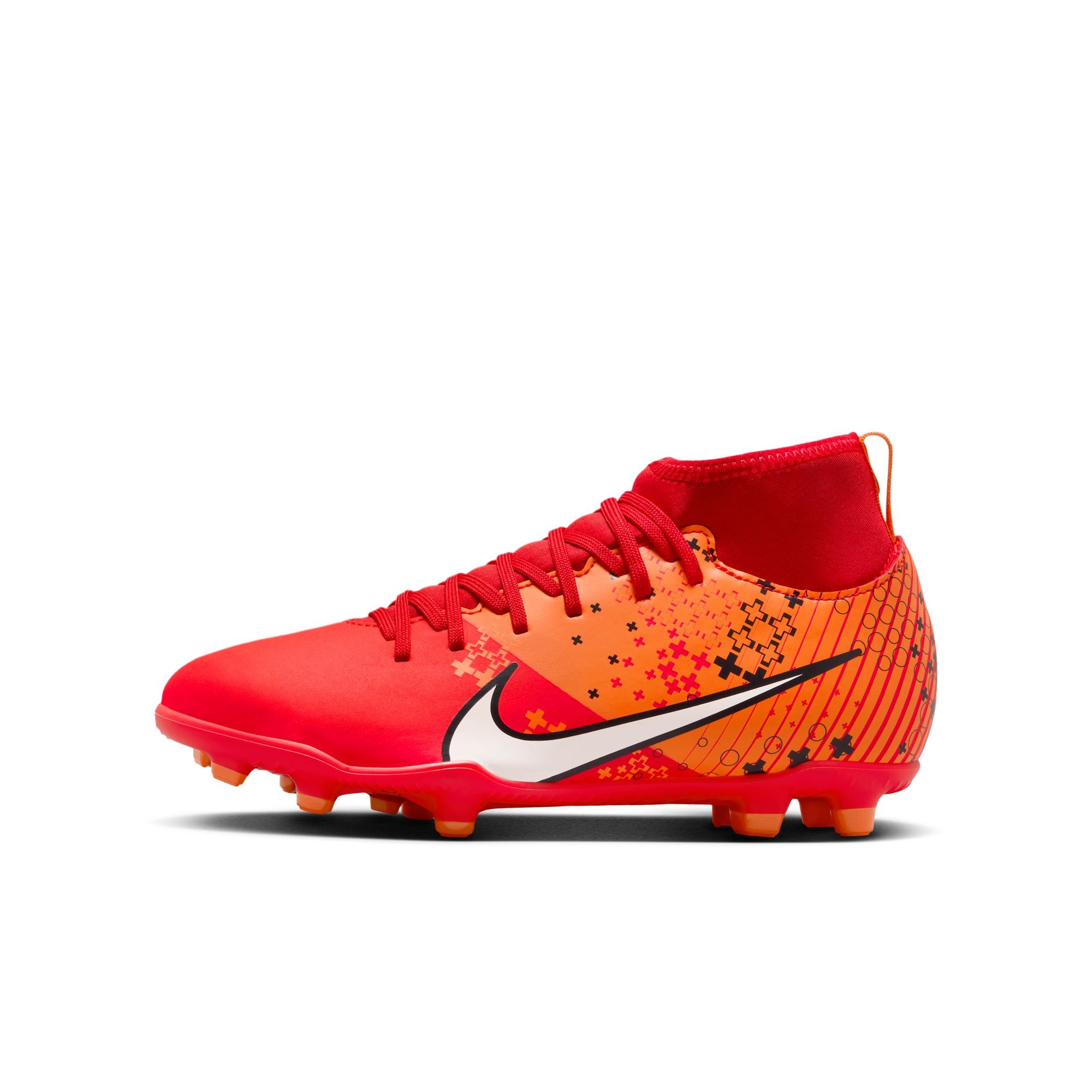 NIKE JR. MERCURIAL SUPERFLY 9 CLUB MERCURIAL DREAM SPEED FG/MG LITTLE/BIG KIDS' MULTI-GROUND SOCCER CLEATS - FJ0351-600-NIKE by Nike | Available at Niky's Sports