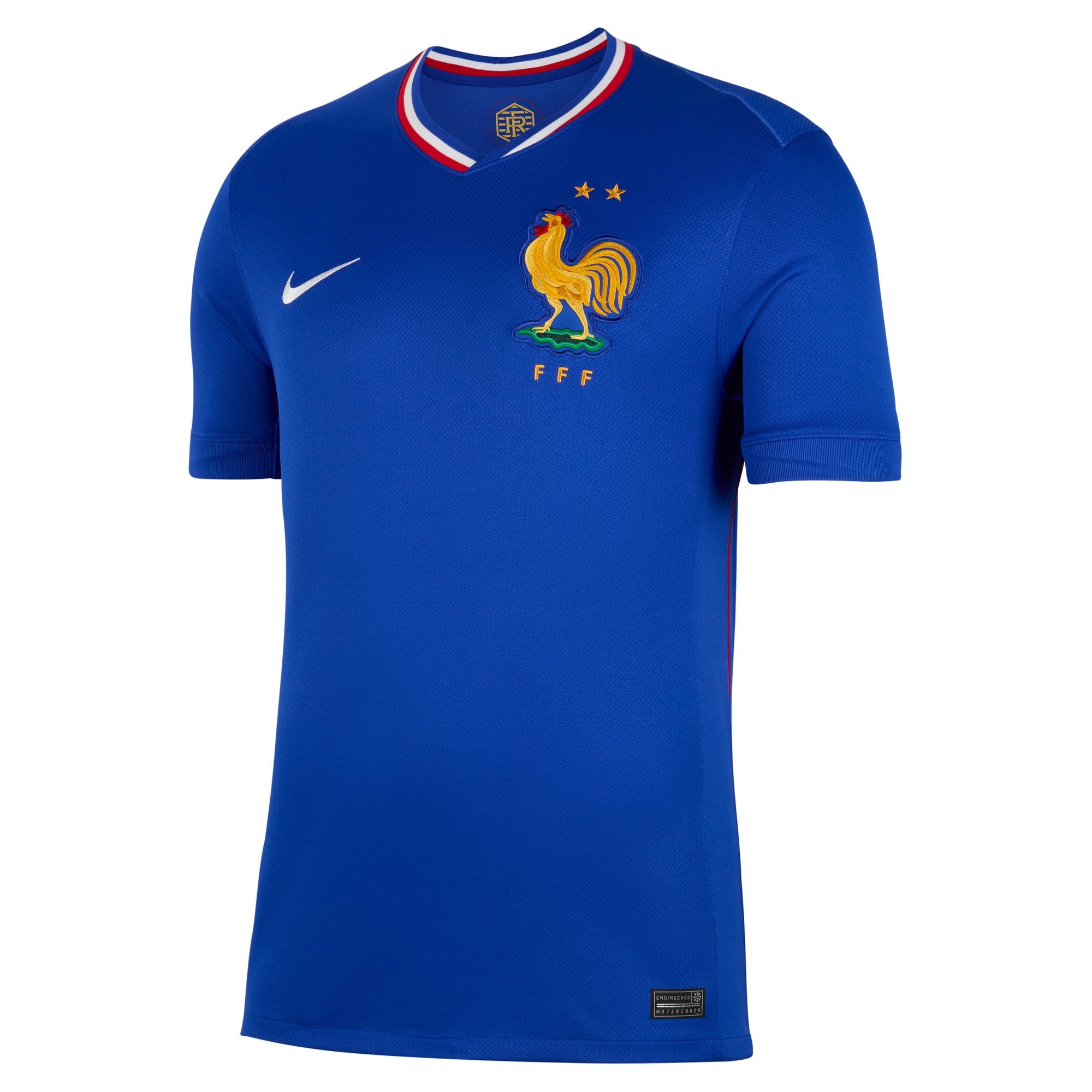 Nike FFF (Men's Team) 2024/25 Stadium Home Men's Dri-FIT Soccer Replica Jersey - FJ1259-452-NIKE by Nike | Available at Niky's Sports