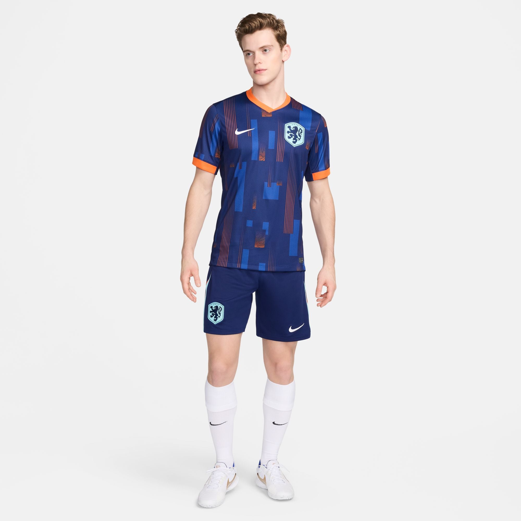 Nike Netherlands (Men's Team) 2024/25 Stadium Away Men's Dri-FIT Soccer Replica Jersey - FJ1260-492-NIKE by Nike | Available at Niky's Sports