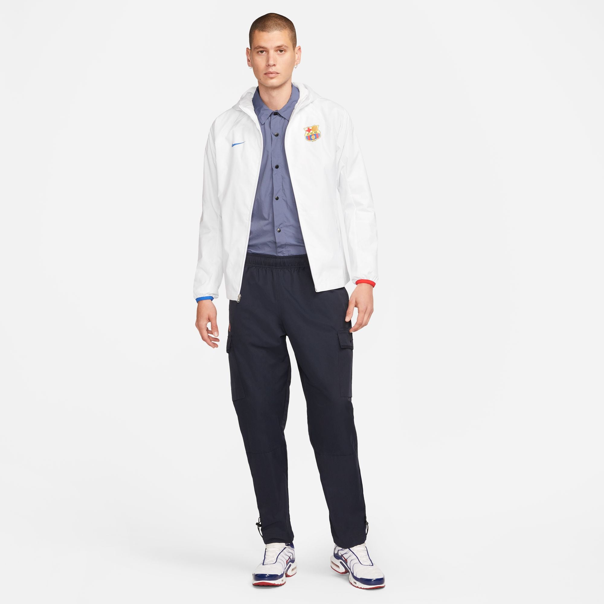 Nike FC Barcelona AWF Men's Soccer Jacket