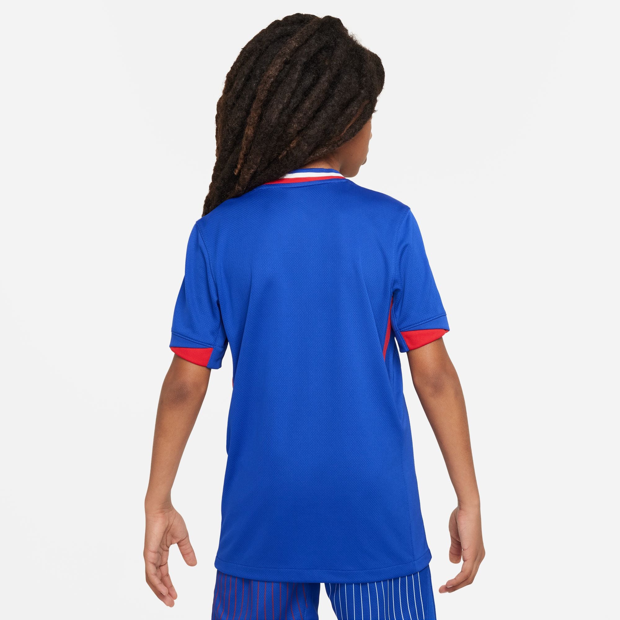 Nike FFF (Men's Team) 2024/25 Stadium Home Big Kids' Dri-FIT Soccer Replica Jersey