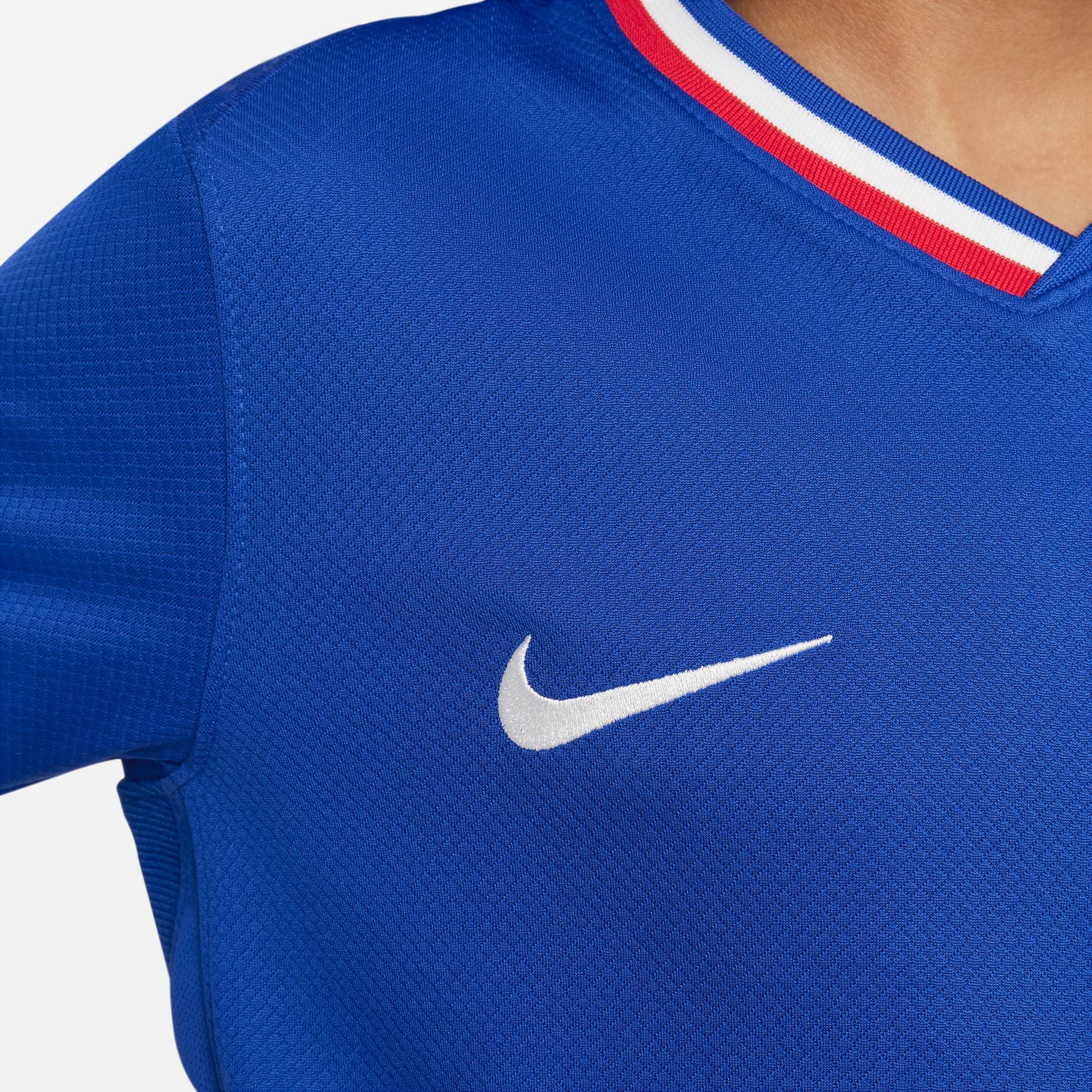 Nike FFF (Men's Team) 2024/25 Stadium Home Big Kids' Dri-FIT Soccer Replica Jersey
