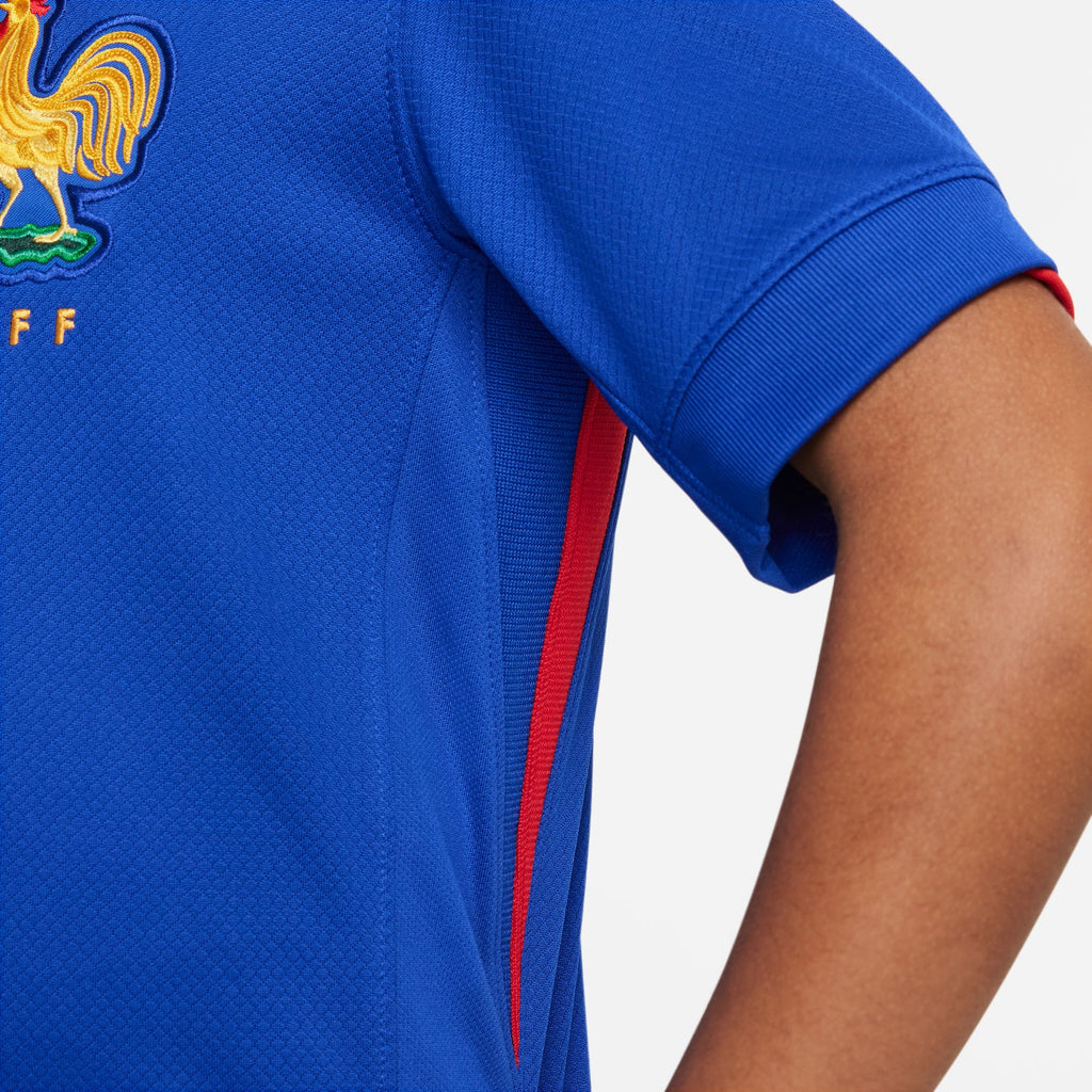 Nike FFF (Men's Team) 2024/25 Stadium Home Big Kids' Dri-FIT Soccer Replica Jersey