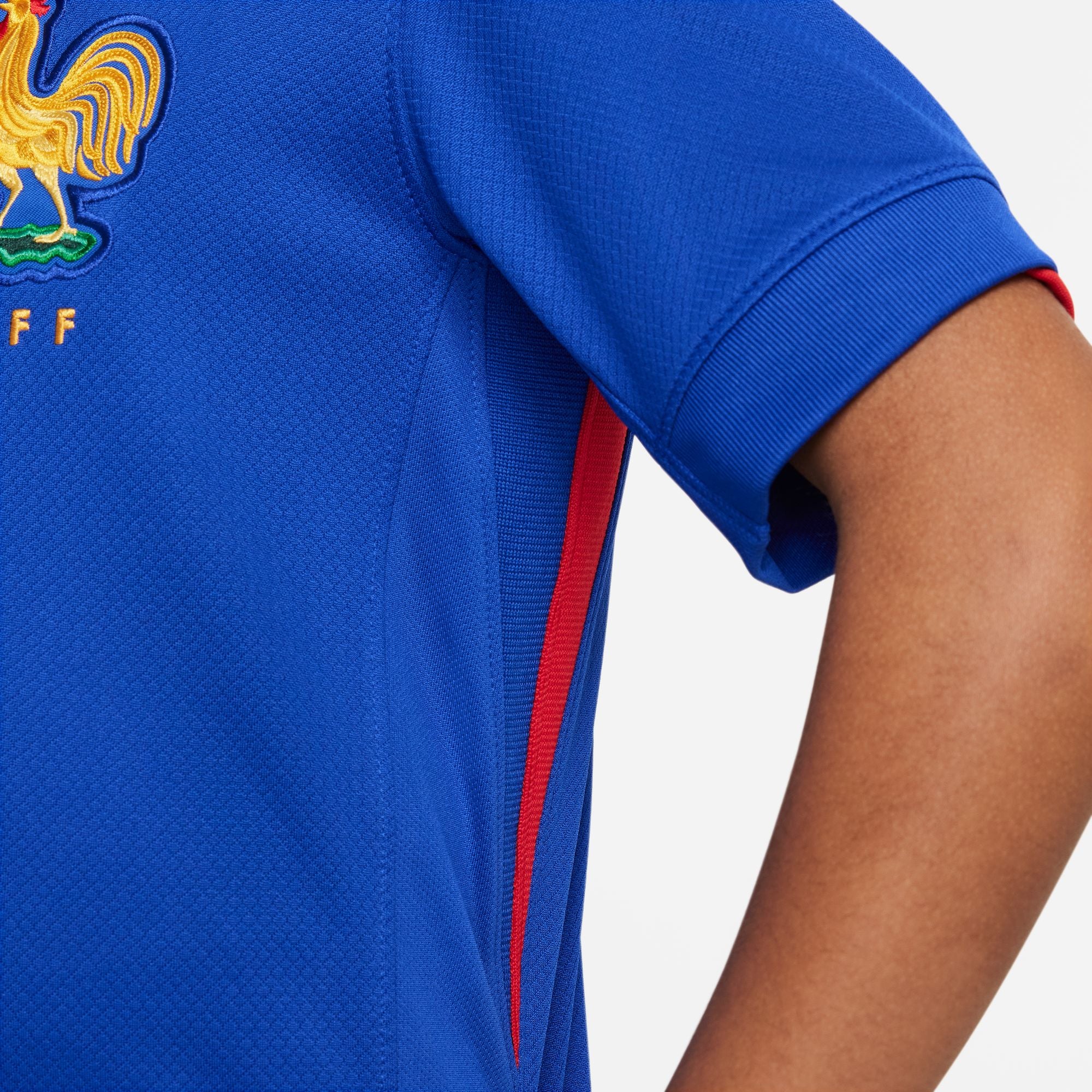 Nike FFF (Men's Team) 2024/25 Stadium Home Big Kids' Dri-FIT Soccer Replica Jersey