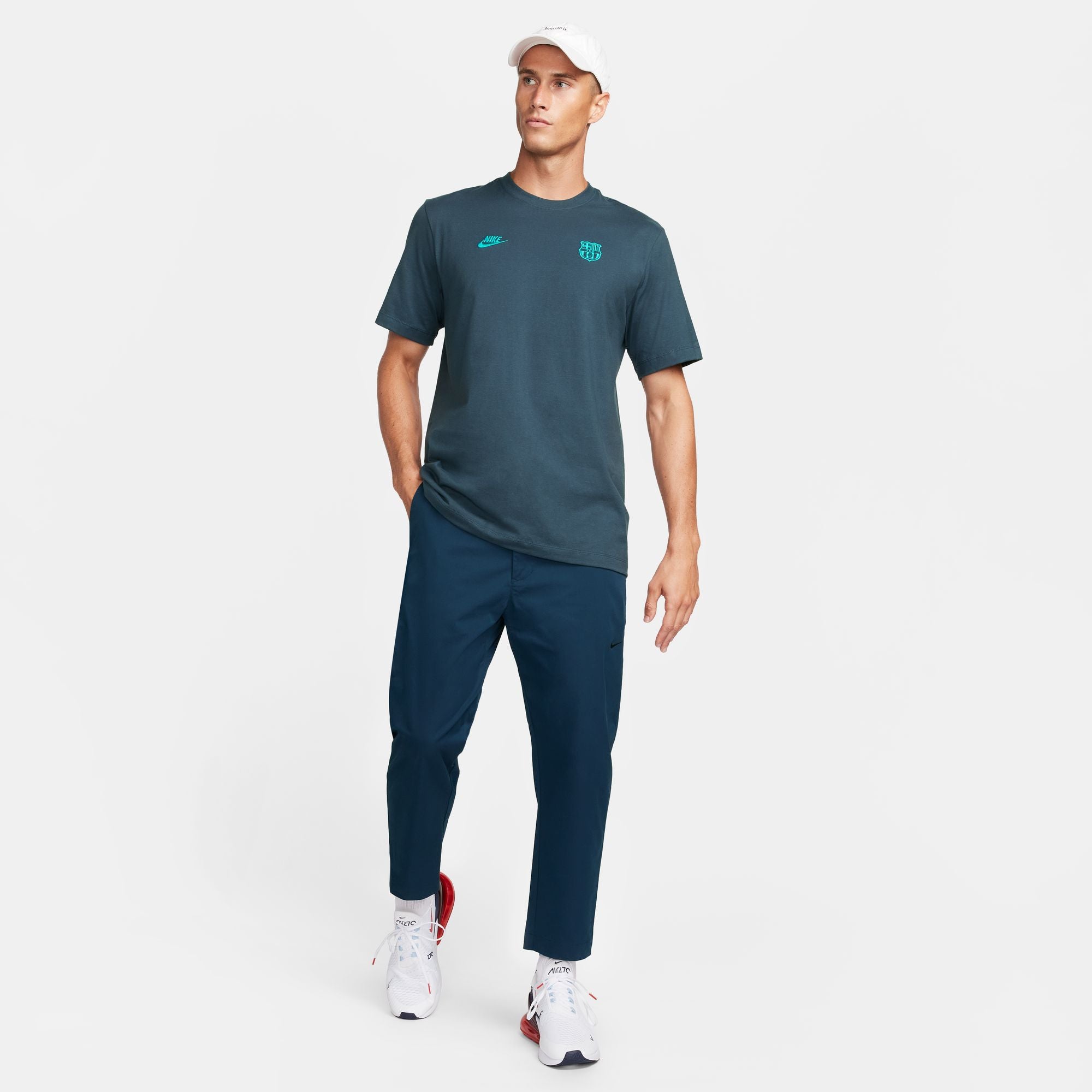 Nike FC Barcelona Essential Men's Soccer T-Shirt