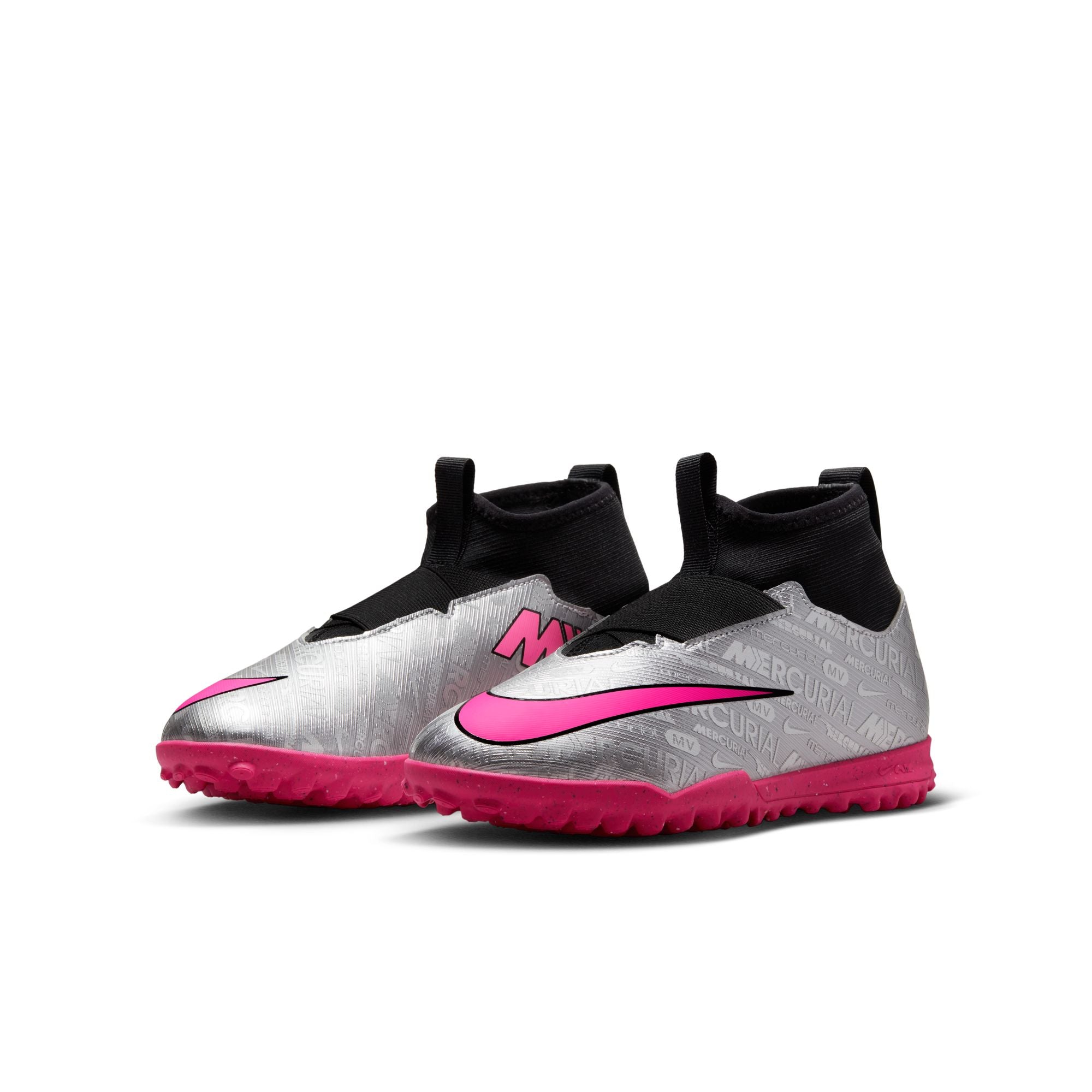 Nike Jr. Zoom Mercurial Superfly 9 Academy XXV TF Big Kids' Turf Soccer Shoes - FJ2033-060-NIKE by Nike | Available at Niky's Sports