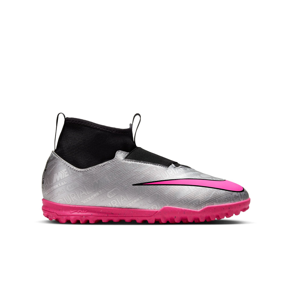 Nike Jr. Zoom Mercurial Superfly 9 Academy XXV TF Big Kids' Turf Soccer Shoes - FJ2033-060-NIKE by Nike | Available at Niky's Sports