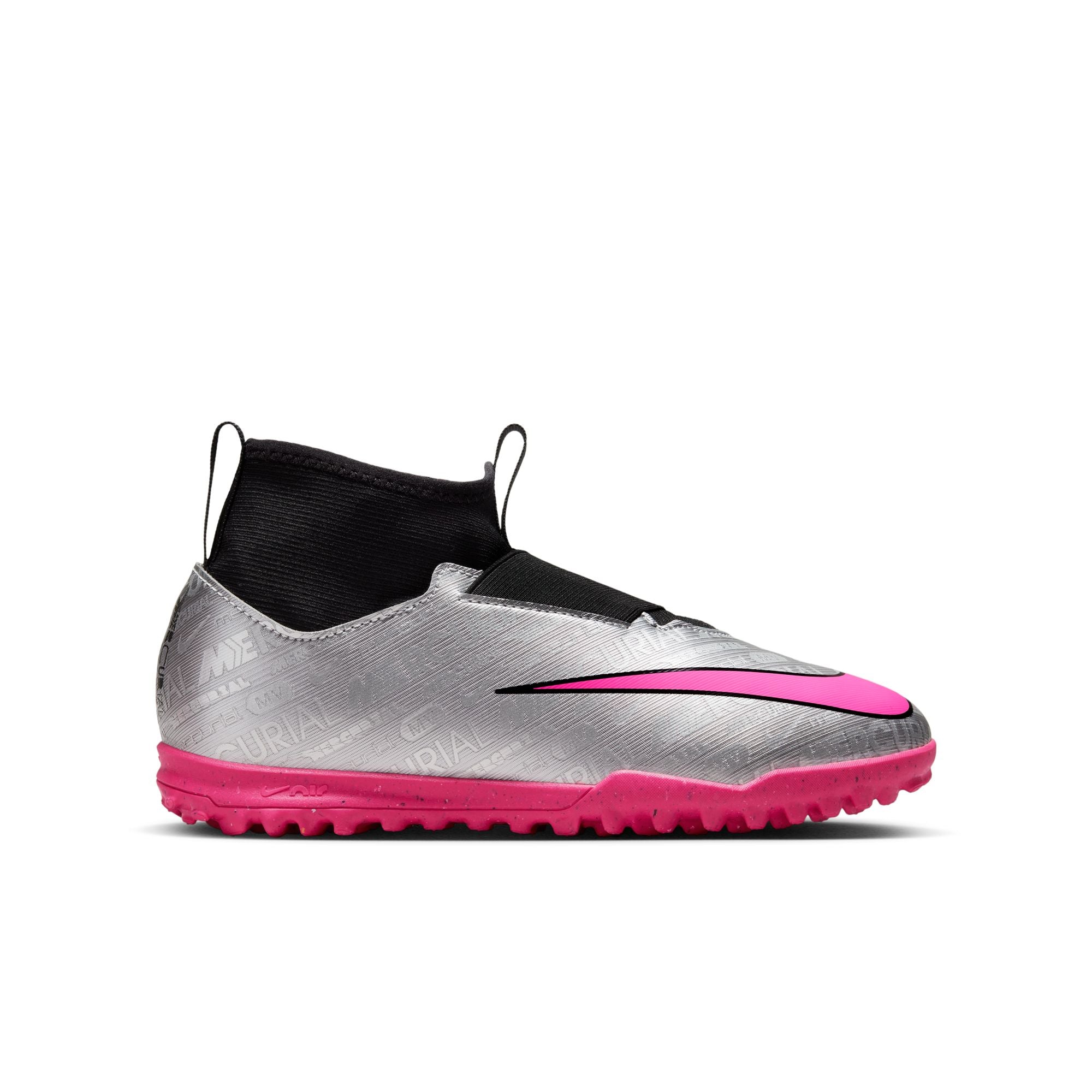 Nike Jr. Zoom Mercurial Superfly 9 Academy XXV TF Big Kids' Turf Soccer Shoes - FJ2033-060-NIKE by Nike | Available at Niky's Sports
