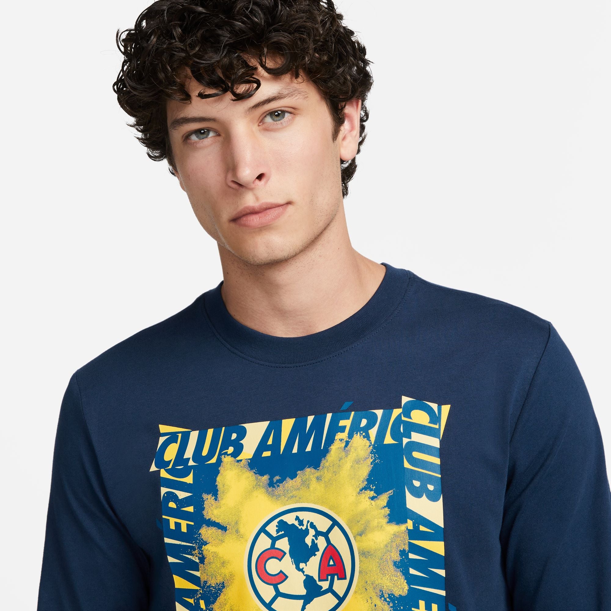 Nike Club America Men's DNA Long Sleeve Tee