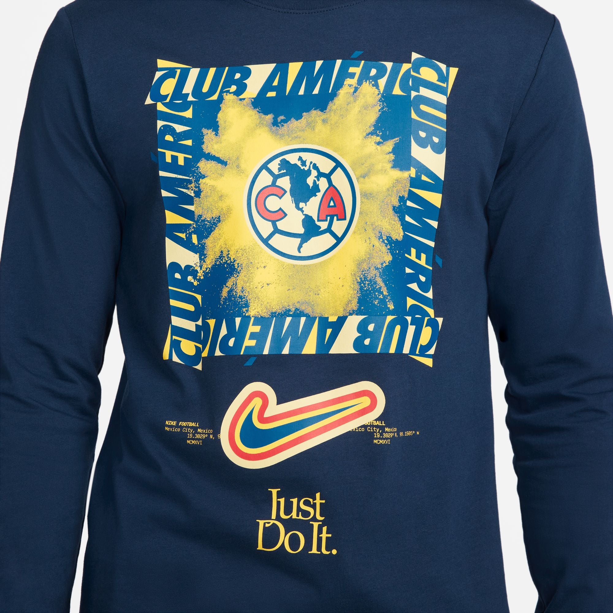 Nike Club America Men's DNA Long Sleeve Tee