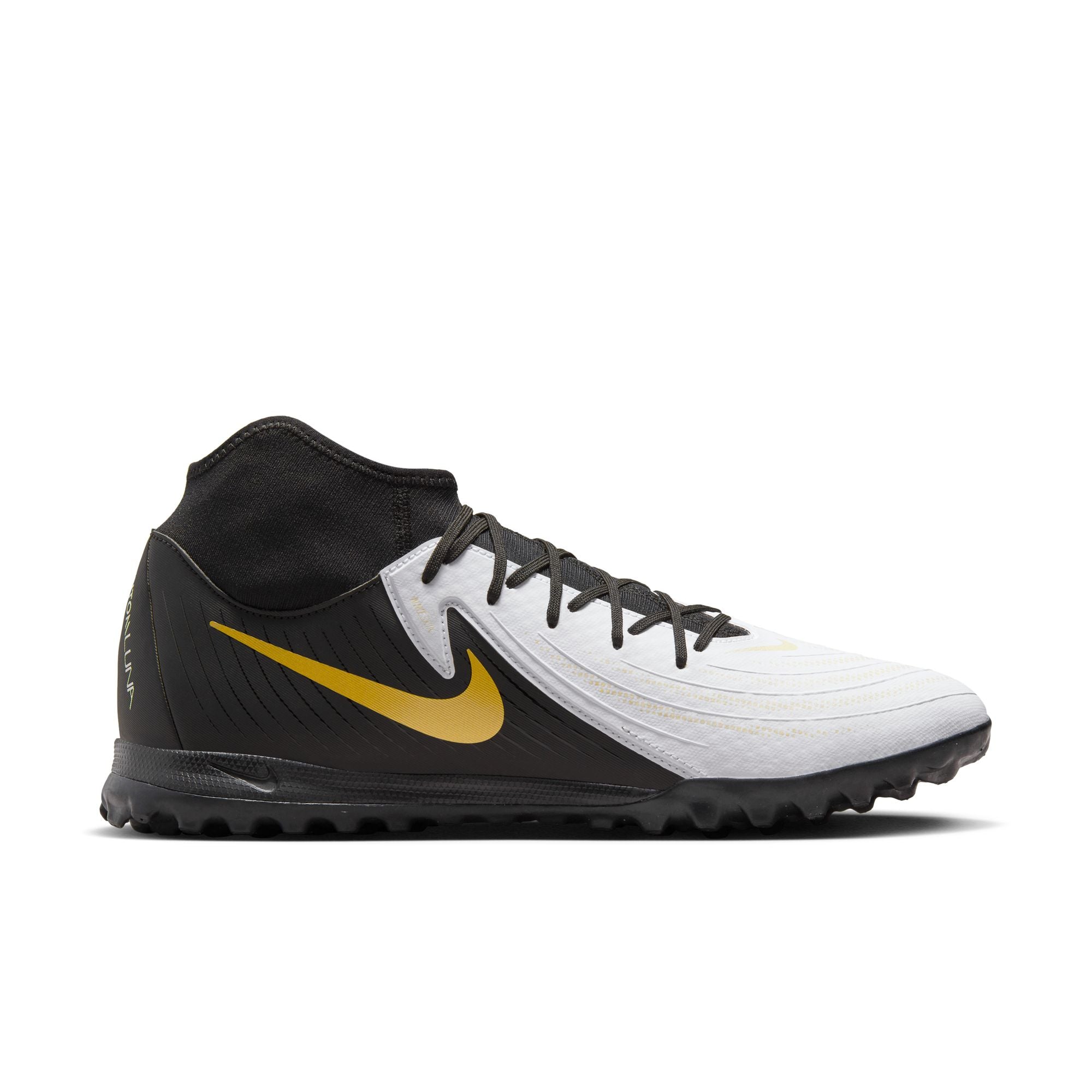 Nike Phantom Luna 2 Academy TF High-Top Soccer Shoes - FJ2566-100-NIKE by Nike | Available at Niky's Sports