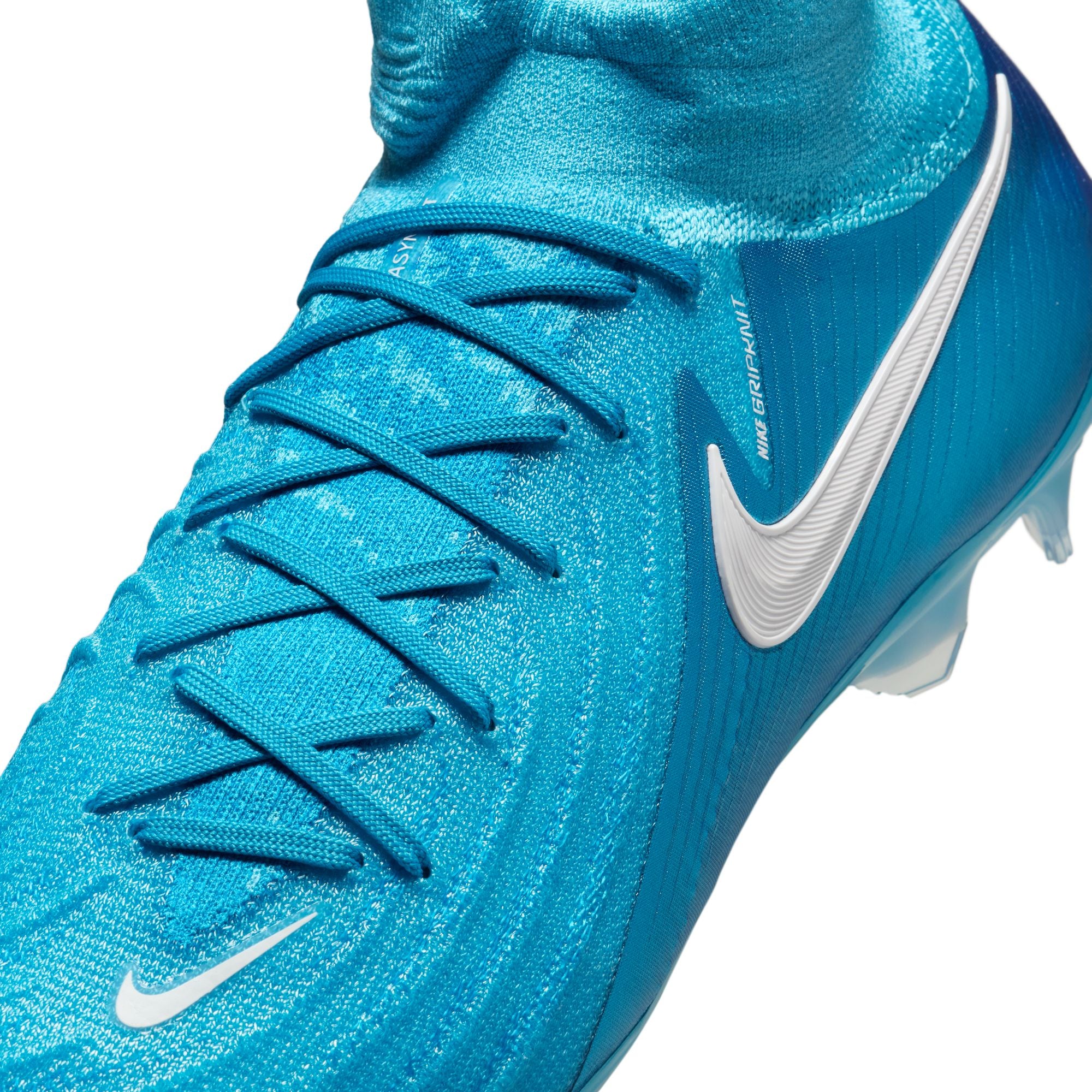 Nike Phantom Luna 2 Elite FG High-Top Soccer Cleats - FJ2572-400-NIKE by Nike | Available at Niky's Sports