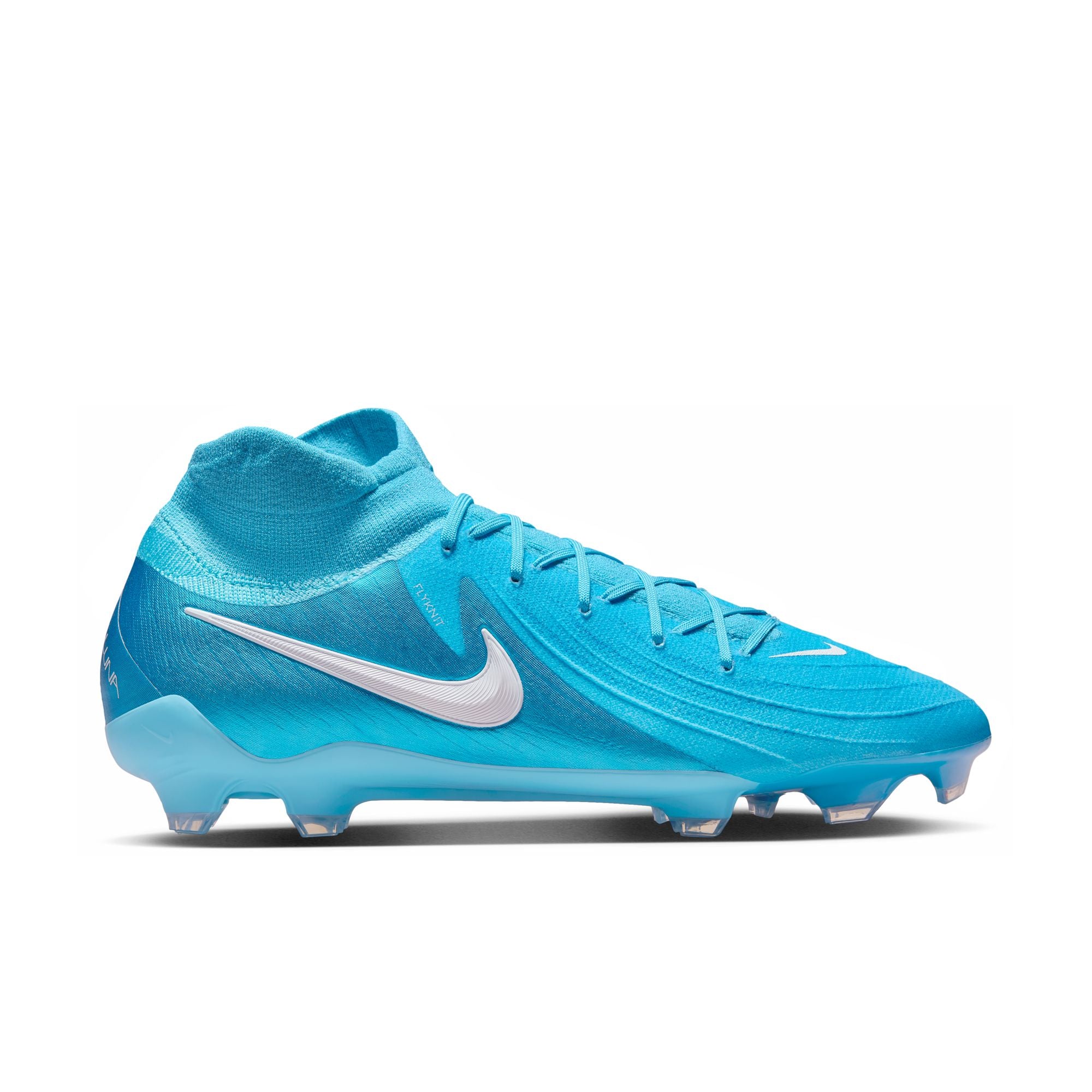 Nike Phantom Luna 2 Pro FG High-Top Soccer Cleats - FJ2575-400-NIKE by Nike | Available at Niky's Sports