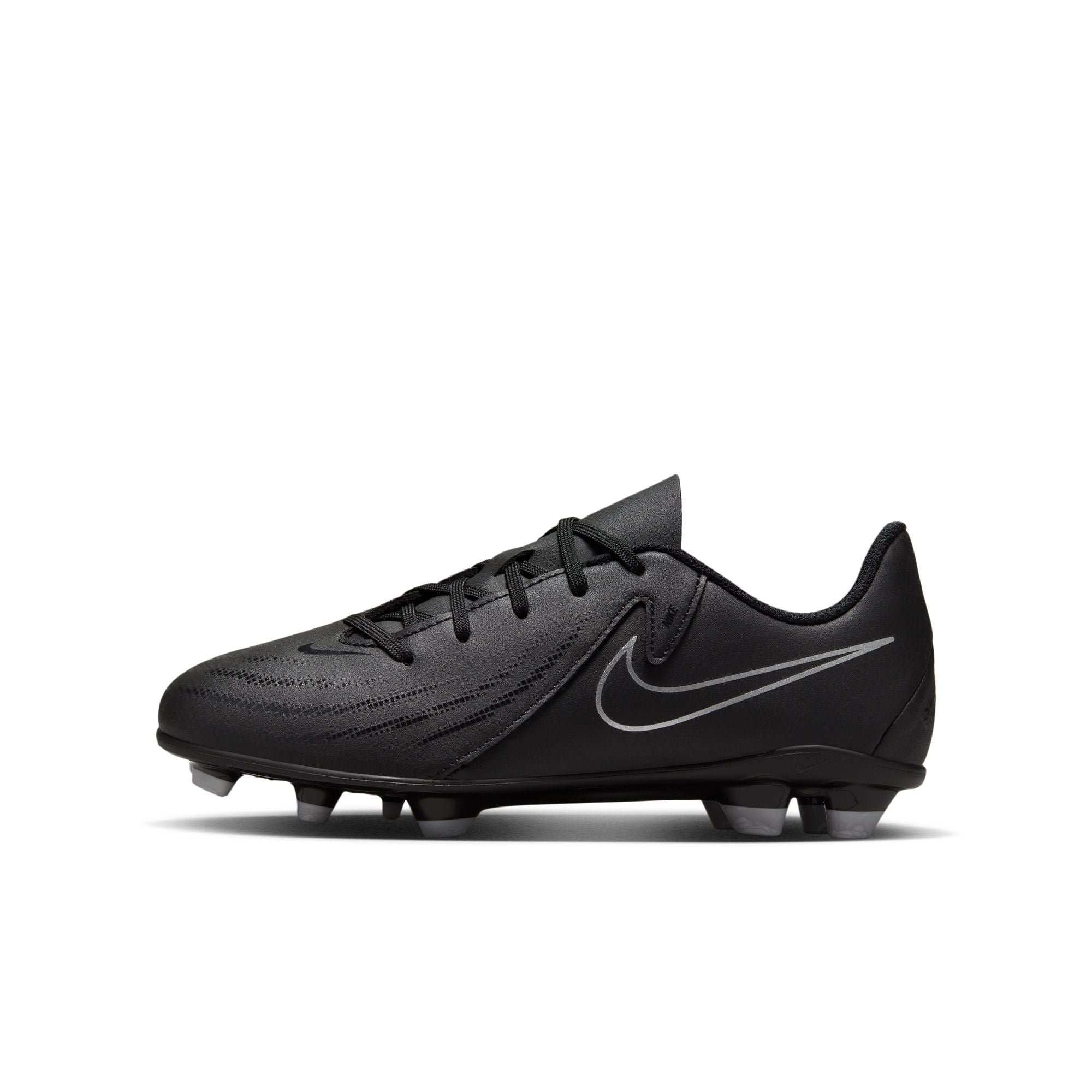 Nike Jr. Phantom GX 2 Club Little/Big Kids' MG Low-Top Soccer Cleats - FJ2600-001-NIKE by Nike | Available at Niky's Sports
