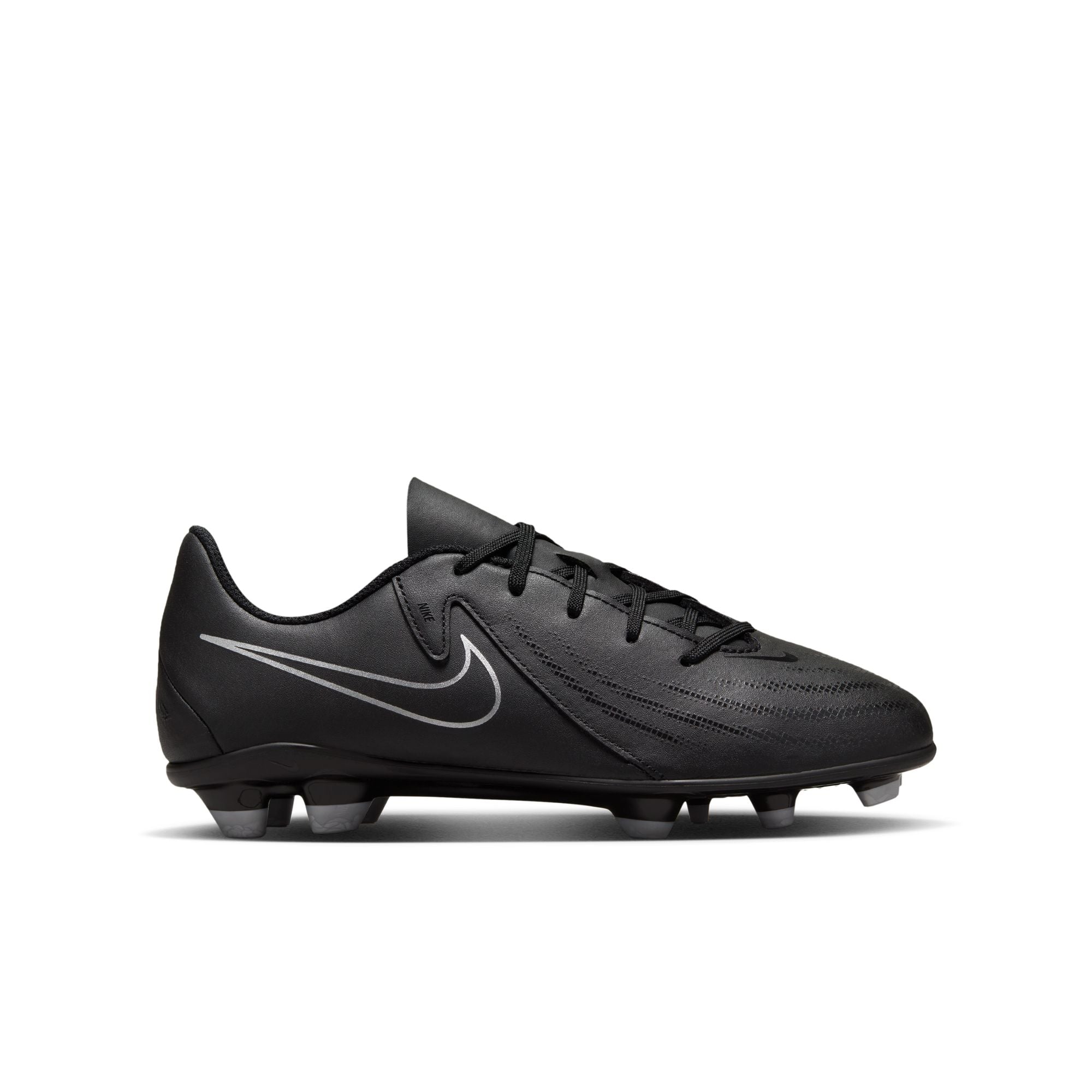 Nike Jr. Phantom GX 2 Club Little/Big Kids' MG Low-Top Soccer Cleats - FJ2600-001-NIKE by Nike | Available at Niky's Sports