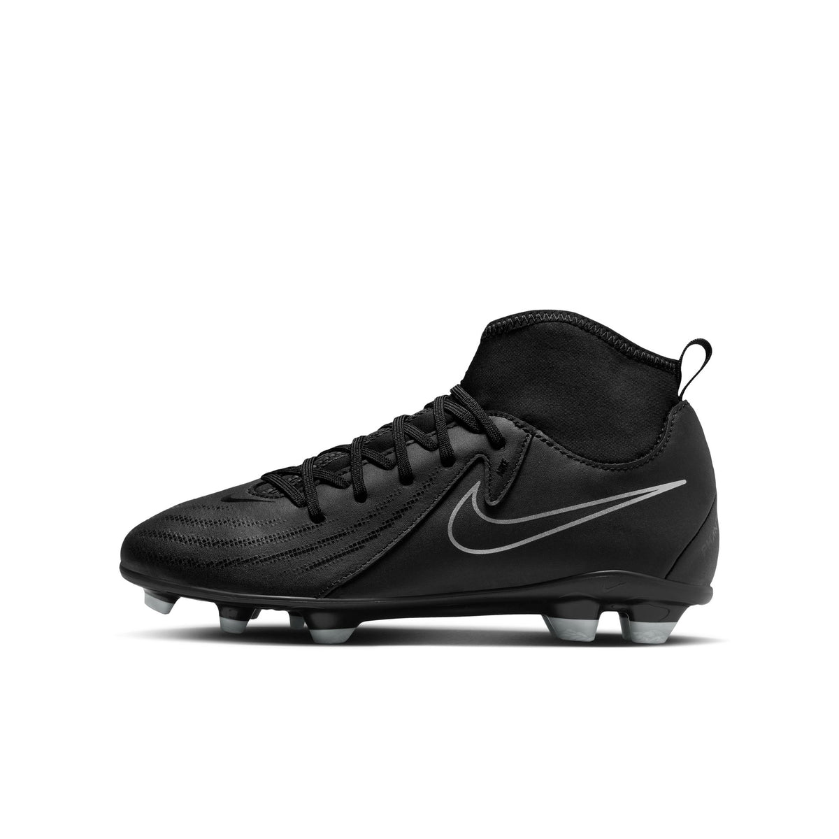 Nike Jr. Phantom Luna 2 Club Little/Big Kids&#39; MG High-Top Soccer Cleats - FJ2601-001-NIKE by Nike | Available at Niky&#39;s Sports