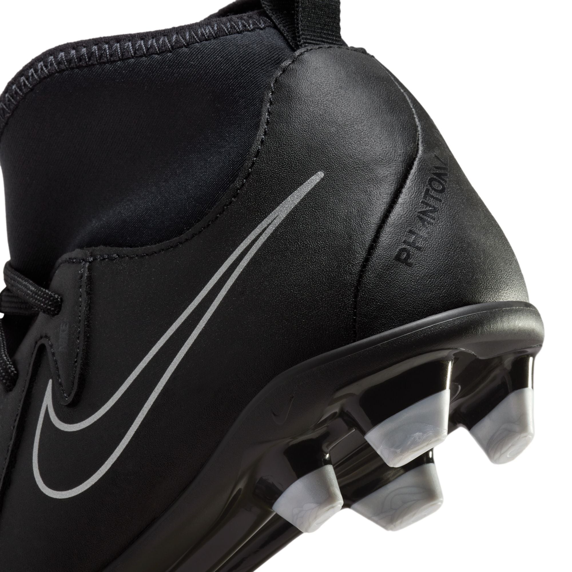 Nike Jr. Phantom Luna 2 Club Little/Big Kids' MG High-Top Soccer Cleats - FJ2601-001-NIKE by Nike | Available at Niky's Sports