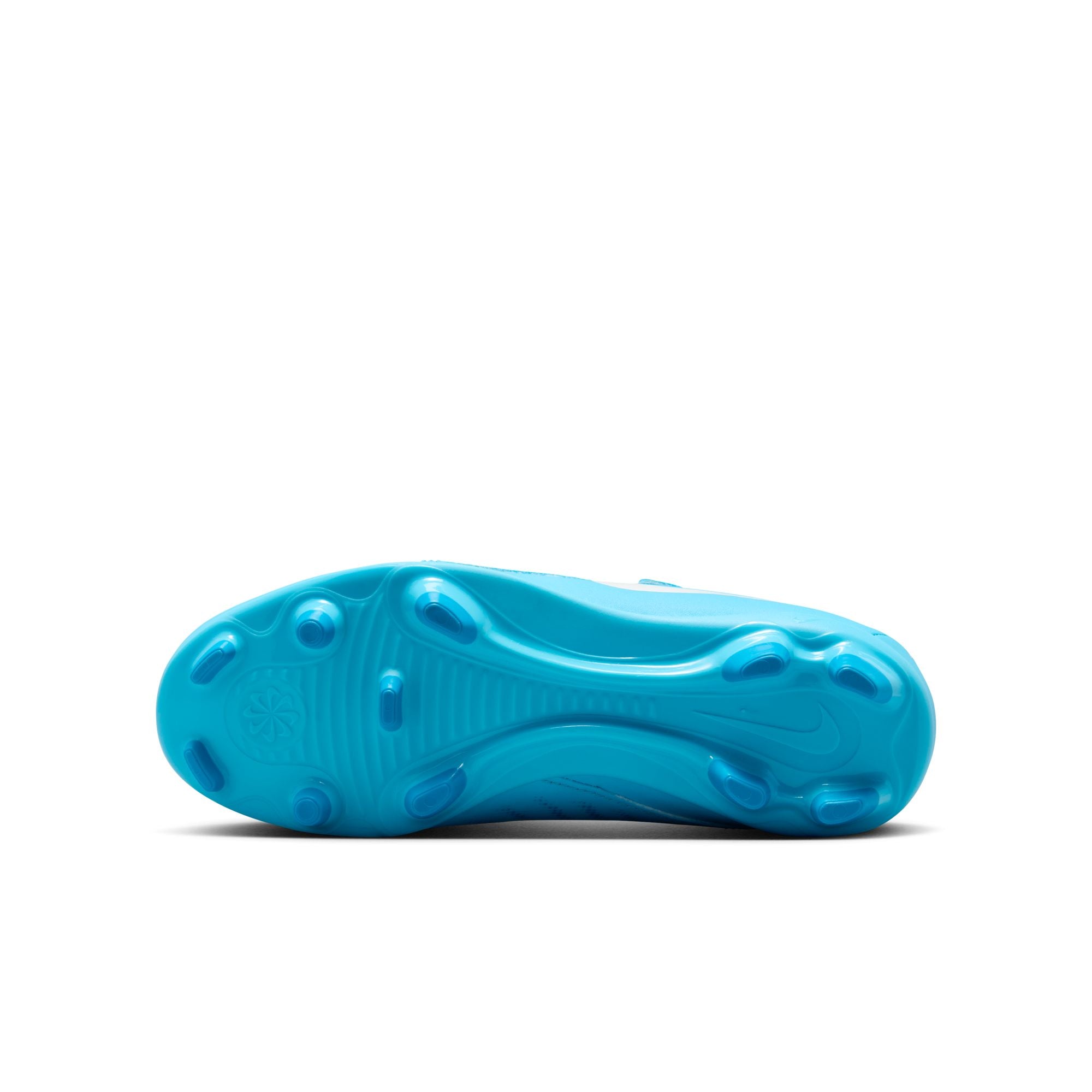 Nike Jr. Phantom Luna 2 Club Little/Big Kids' MG High-Top Soccer Cleats - FJ2601-400-NIKE by Nike | Available at Niky's Sports