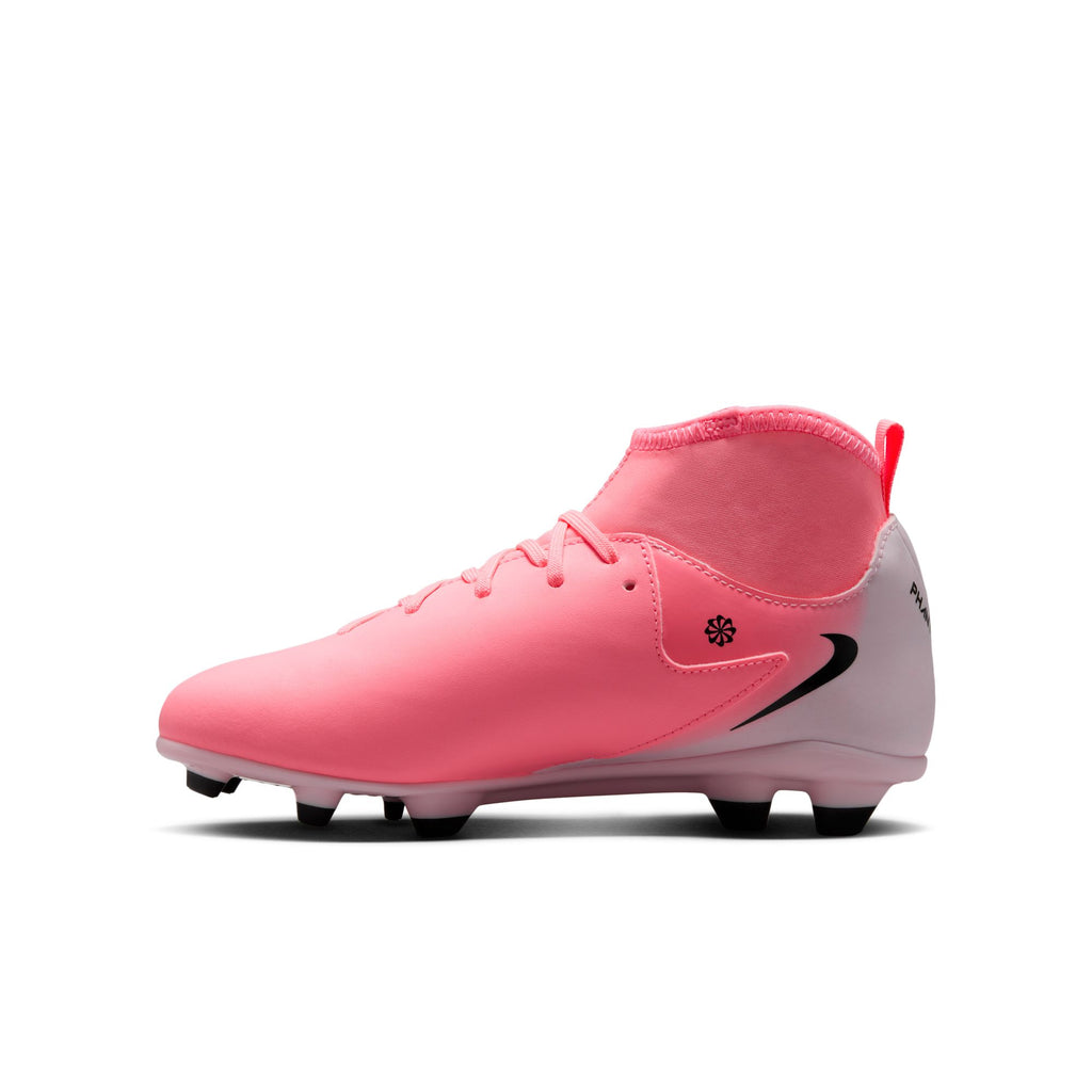 Nike Jr. Phantom Luna 2 Club Little/Big Kids' MG High-Top Soccer Cleats - FJ2601-600-NIKE by Nike | Available at Niky's Sports