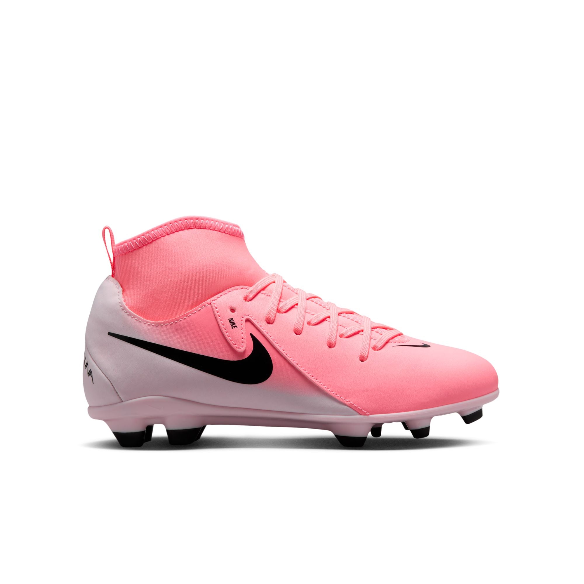 Nike Jr. Phantom Luna 2 Club Little/Big Kids' MG High-Top Soccer Cleats - FJ2601-600-NIKE by Nike | Available at Niky's Sports