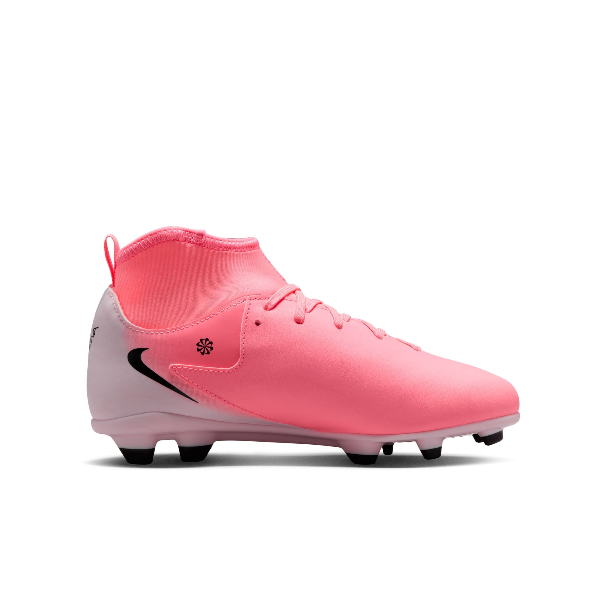 Nike Jr. Phantom Luna 2 Club Little/Big Kids' MG High-Top Soccer Cleats - FJ2601-600-NIKE by Nike | Available at Niky's Sports