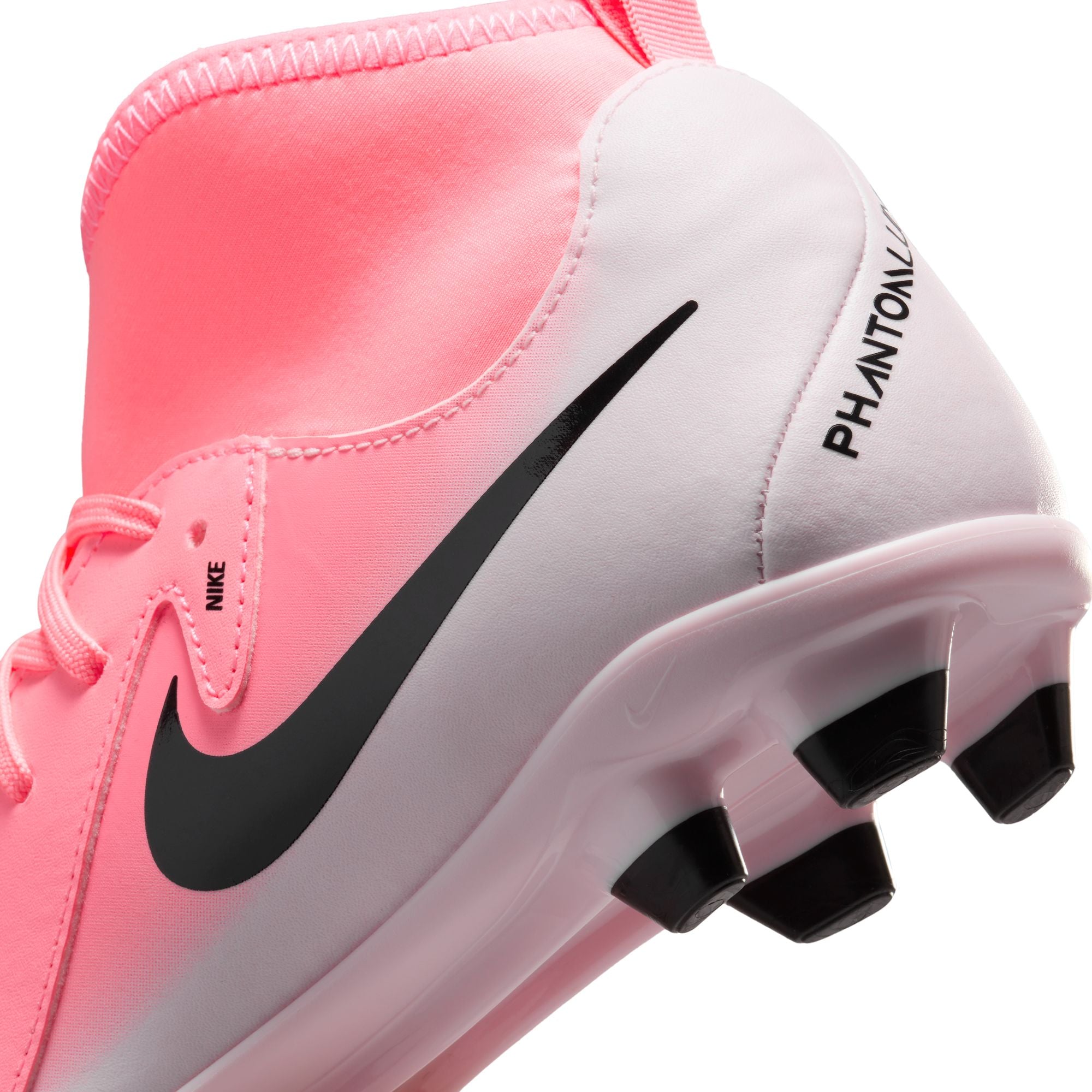 Nike Jr. Phantom Luna 2 Club Little/Big Kids' MG High-Top Soccer Cleats - FJ2601-600-NIKE by Nike | Available at Niky's Sports