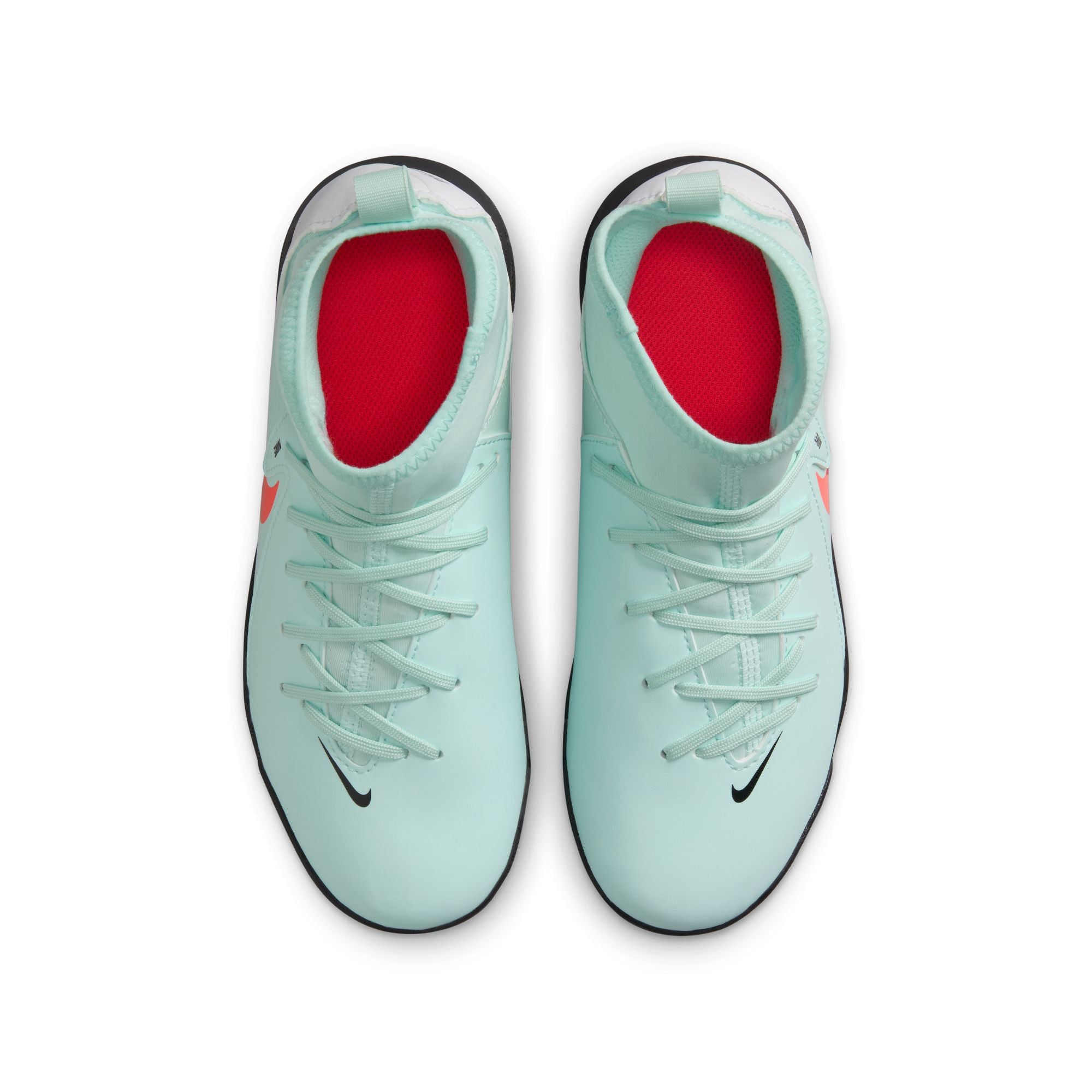 Nike Jr. Phantom Luna 2 Club Little/Big Kids' TF High-Top Soccer Shoes - FJ2607-300-NIKE by Nike | Available at Niky's Sports