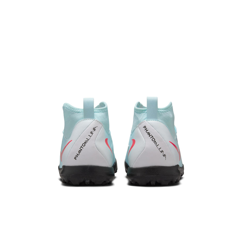 Nike Jr. Phantom Luna 2 Academy Little/Big Kids' TF Soccer Shoes - FJ2610-300-NIKE by Nike | Available at Niky's Sports