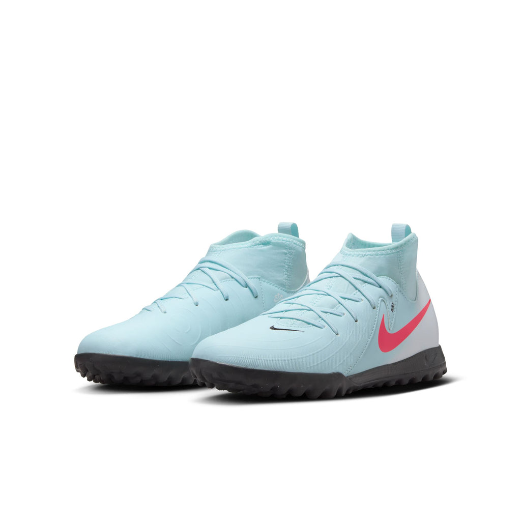Nike Jr. Phantom Luna 2 Academy Little/Big Kids' TF Soccer Shoes - FJ2610-300-NIKE by Nike | Available at Niky's Sports