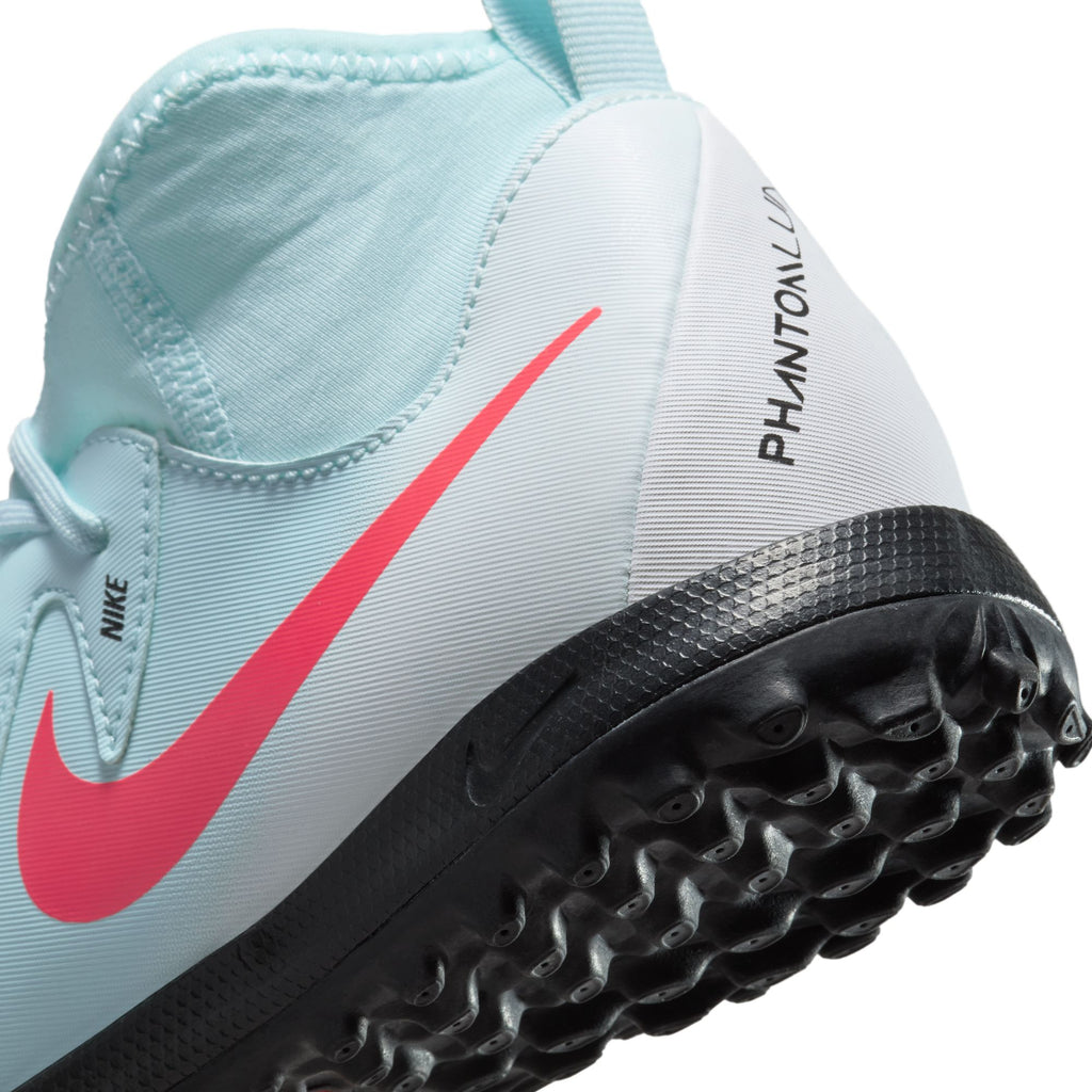 Nike Jr. Phantom Luna 2 Academy Little/Big Kids' TF Soccer Shoes - FJ2610-300-NIKE by Nike | Available at Niky's Sports