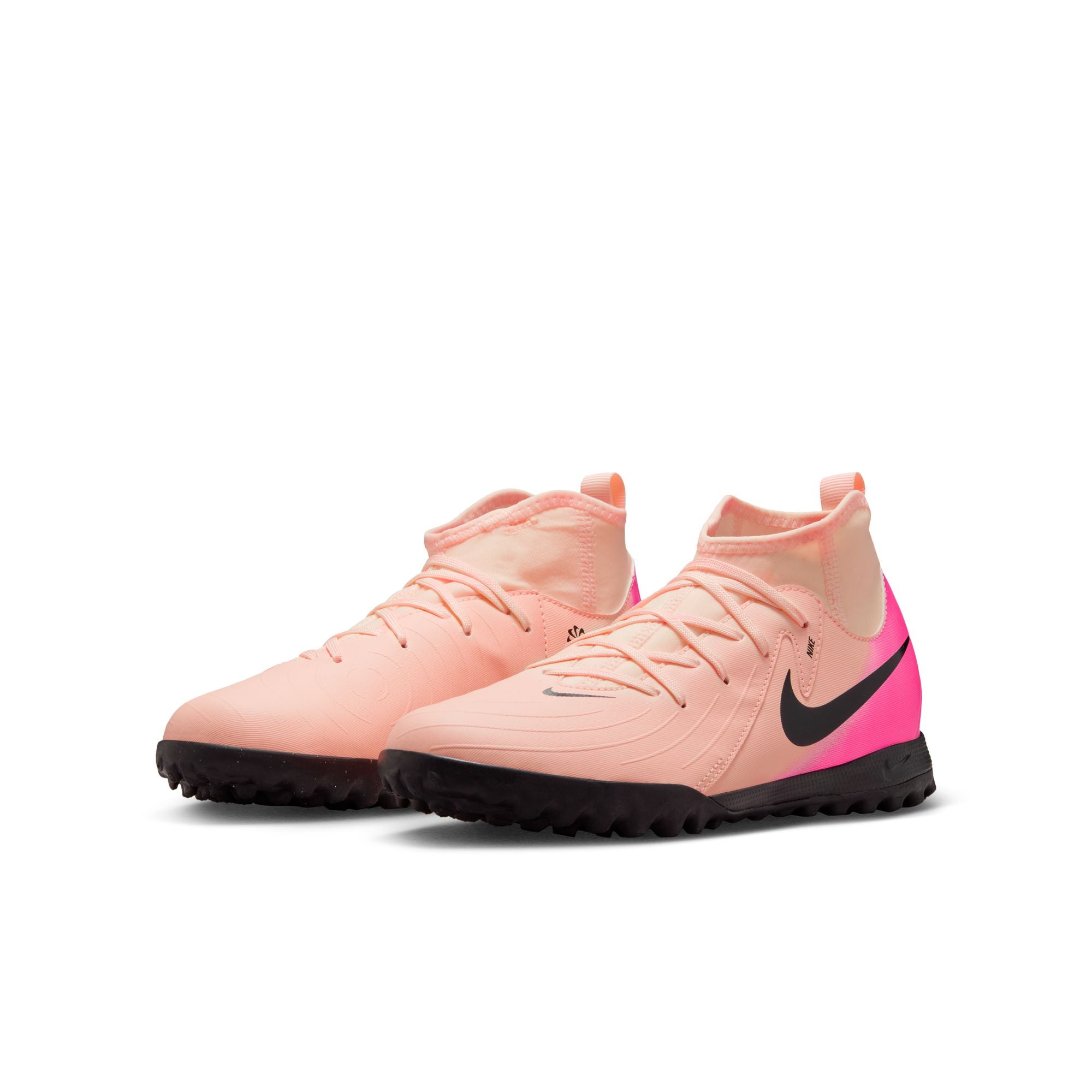 Nike Jr. Phantom Luna 2 Academy Little/Big Kids' TF Soccer Shoes - FJ2610-800-NIKE by Nike | Available at Niky's Sports