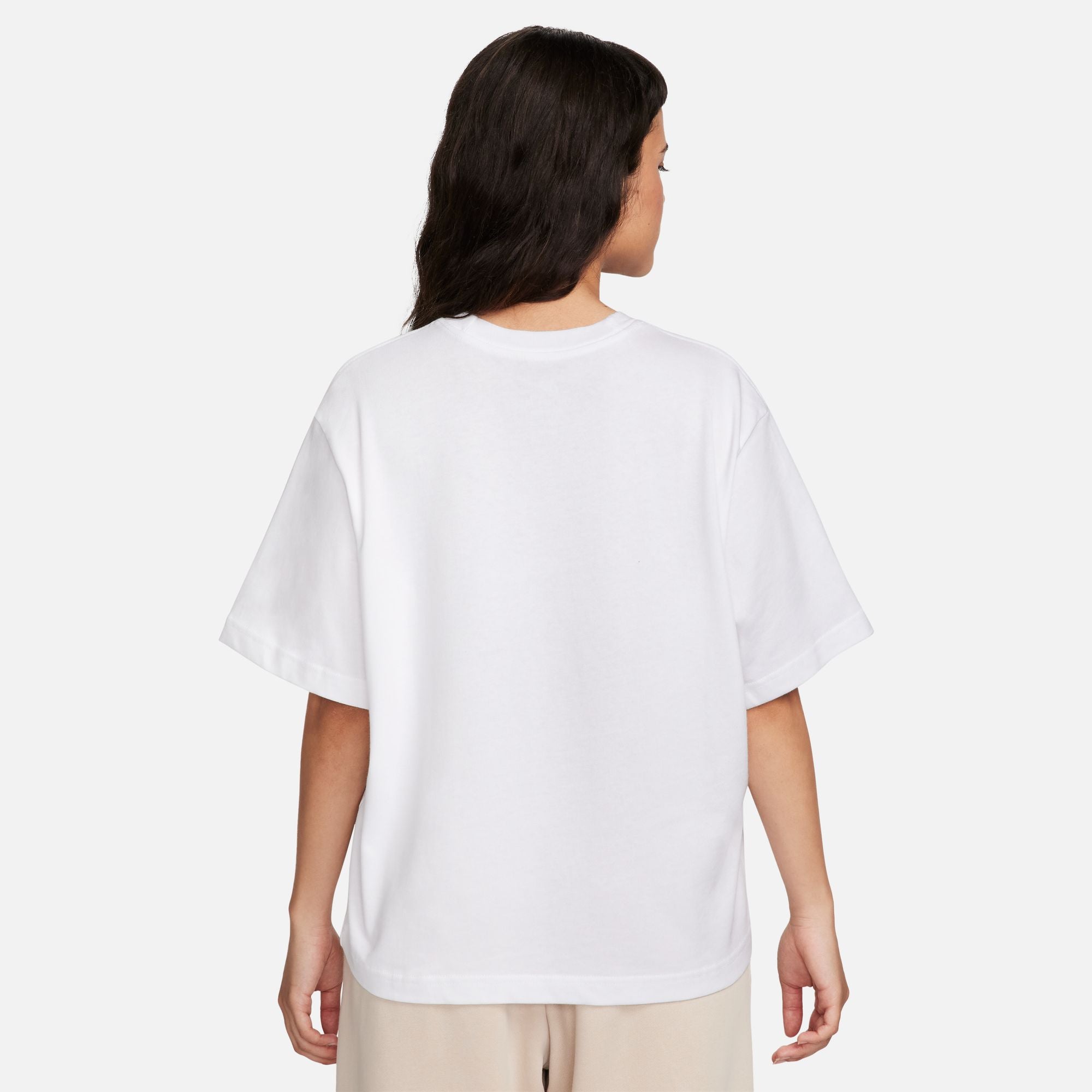 College Logo Big T-Shirt - White – LÝFT
