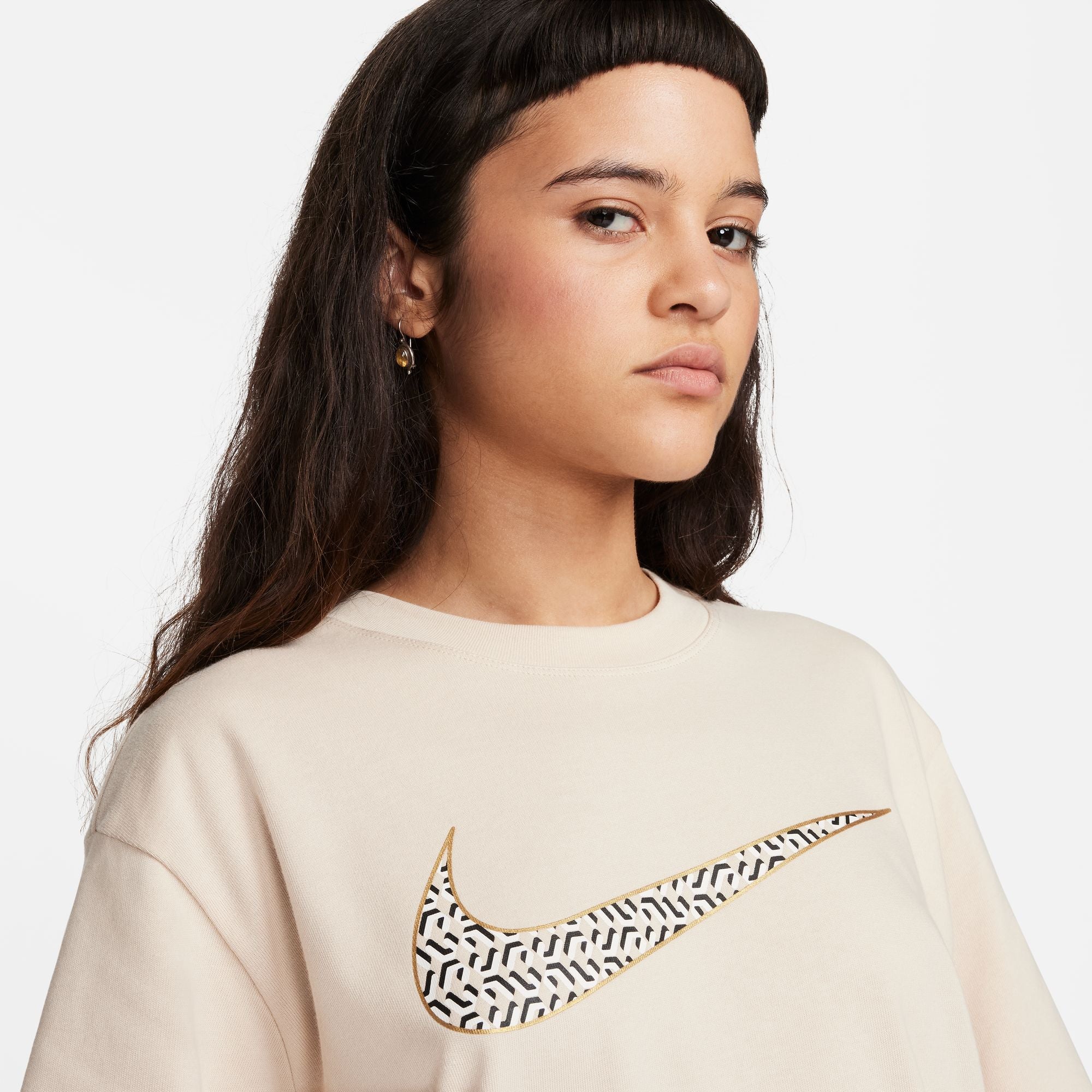 nike women's boxy t shirt