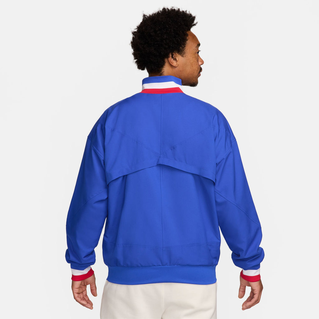 Nike FFF France Strike Home Men's Dri-FIT Soccer Jacket - FJ2903-452-NIKE by Nike | Available at Niky's Sports
