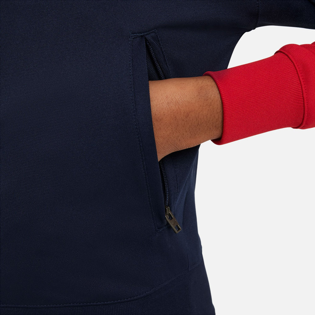 Nike USMNT Strike Big Kids' Dri-FIT Soccer Track Jacket - FJ3060-452-NIKE by Nike | Available at Niky's Sports