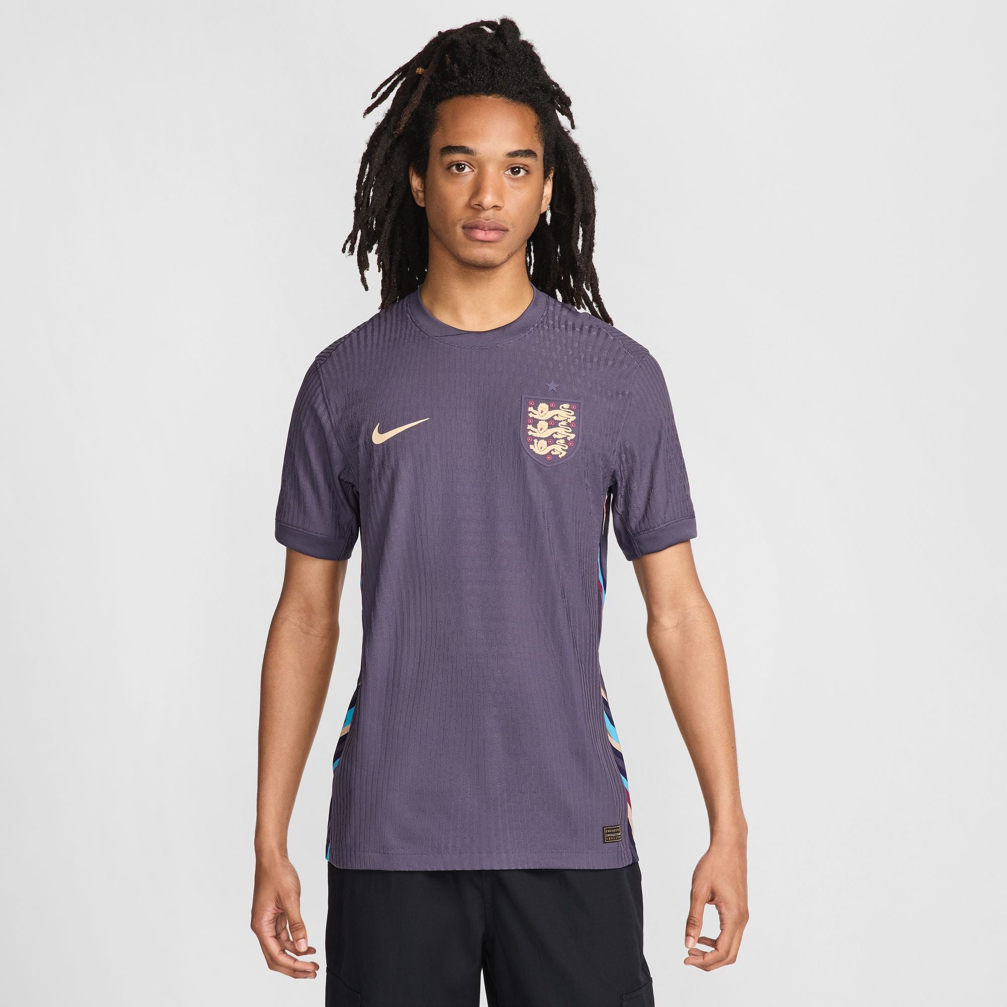Nike England (Men's Team) 2024/25 Match Away Men's Dri-FIT ADV Soccer Authentic Jersey - FJ4259-573-NIKE by Nike | Available at Niky's Sports