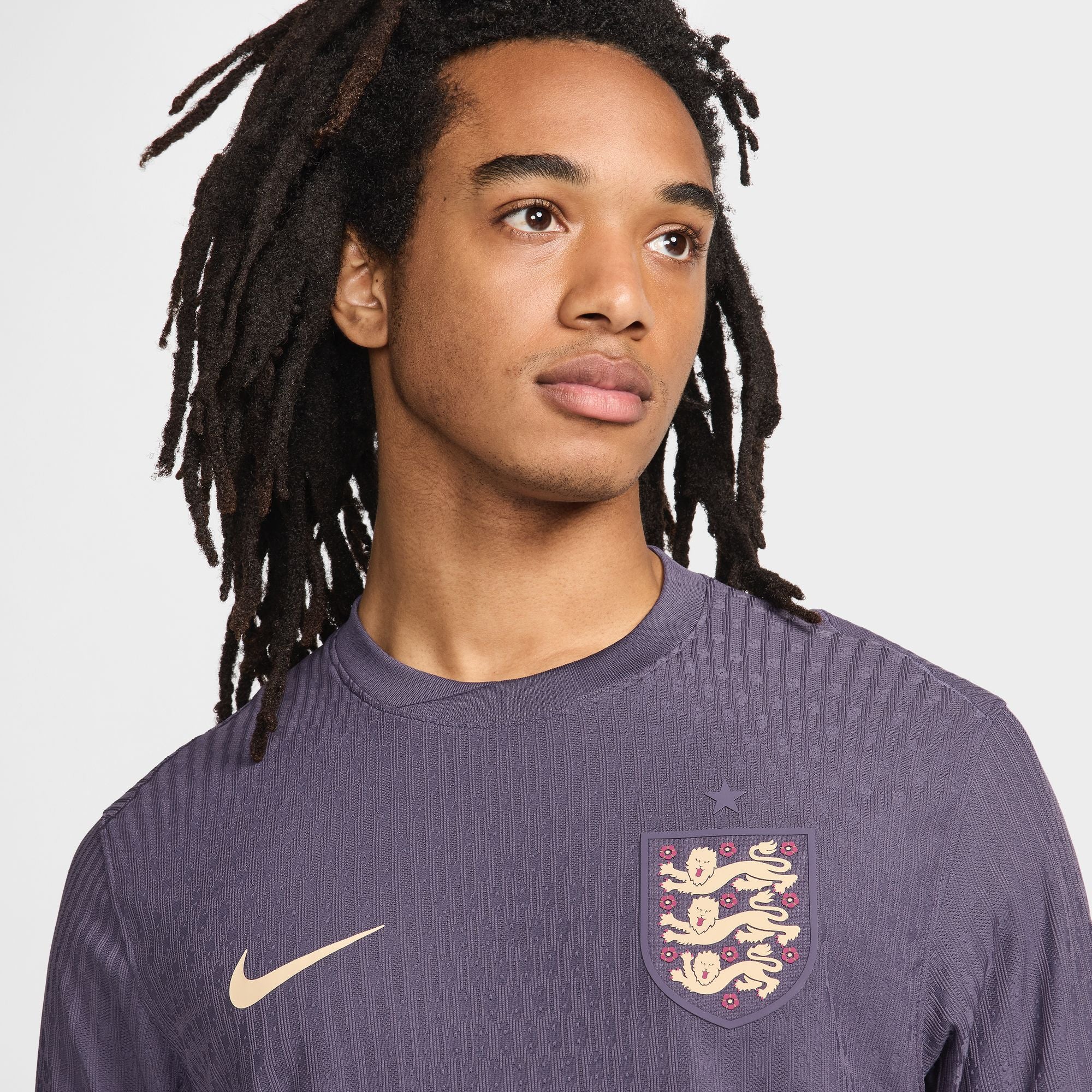 Nike England (Men's Team) 2024/25 Match Away Men's Dri-FIT ADV Soccer Authentic Jersey - FJ4259-573-NIKE by Nike | Available at Niky's Sports