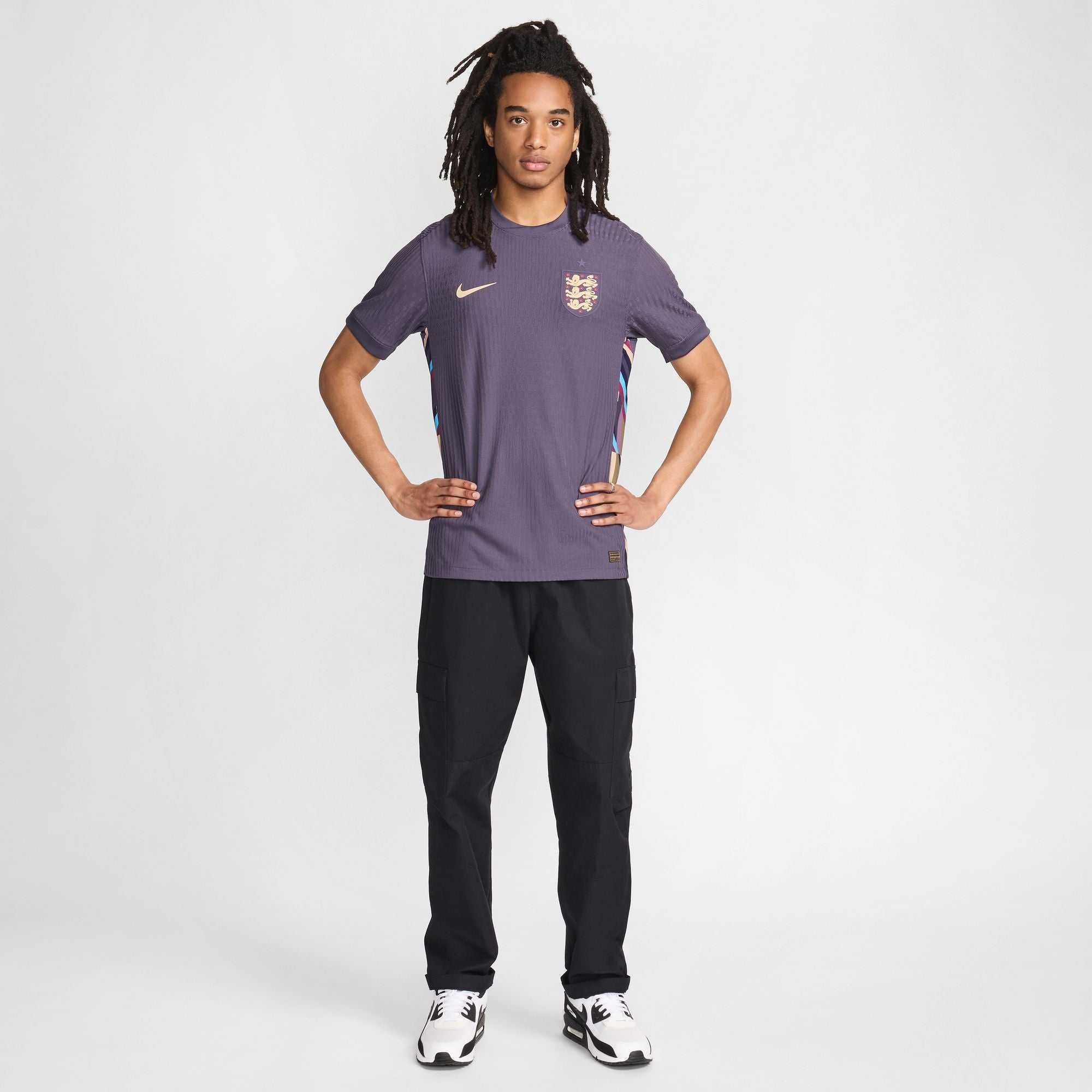 Nike England (Men's Team) 2024/25 Match Away Men's Dri-FIT ADV Soccer Authentic Jersey - FJ4259-573-NIKE by Nike | Available at Niky's Sports