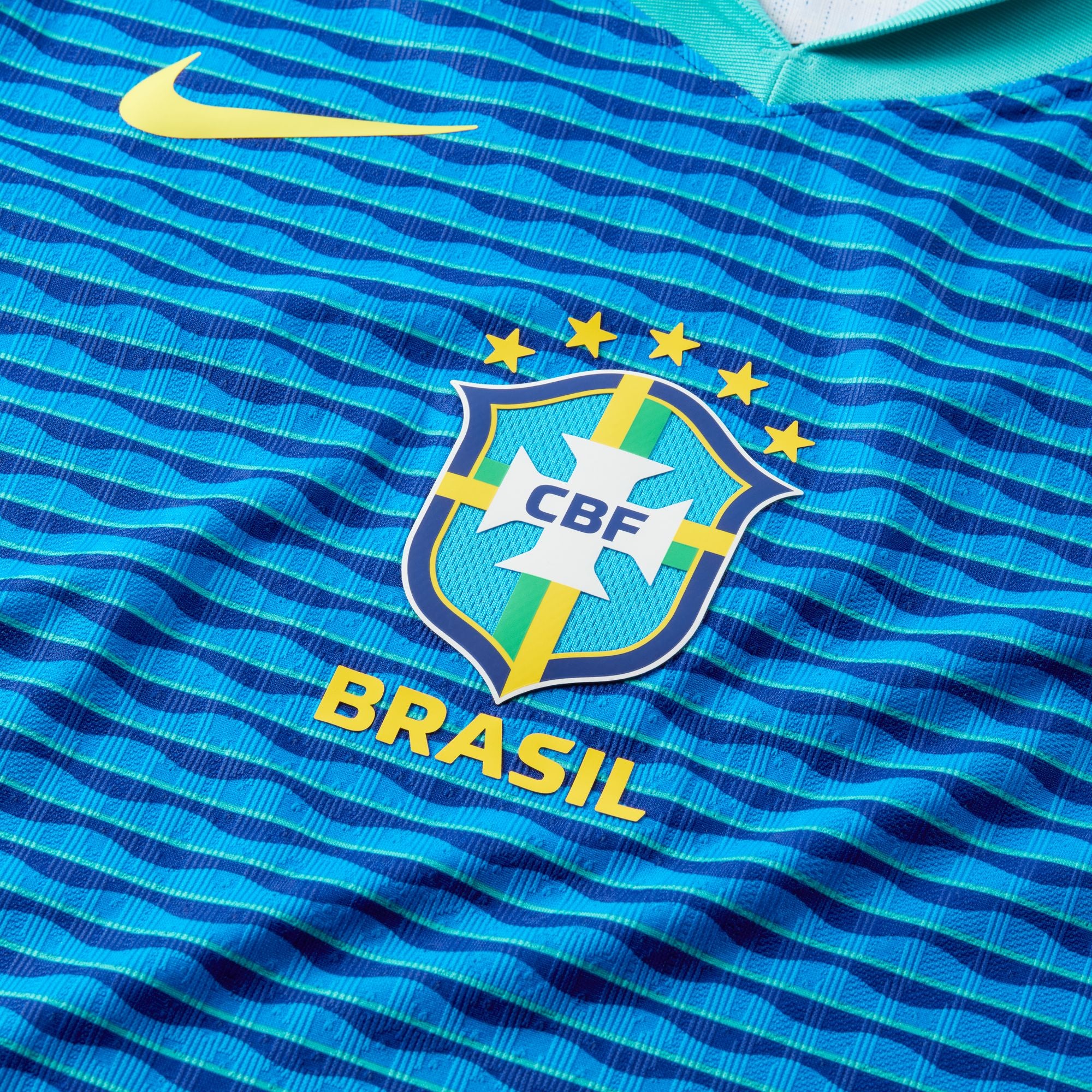Nike Brazil 2024 Match Away Men's Dri-FIT ADV Soccer Authentic Jersey - FJ4269-458-NIKE by Nike | Available at Niky's Sports