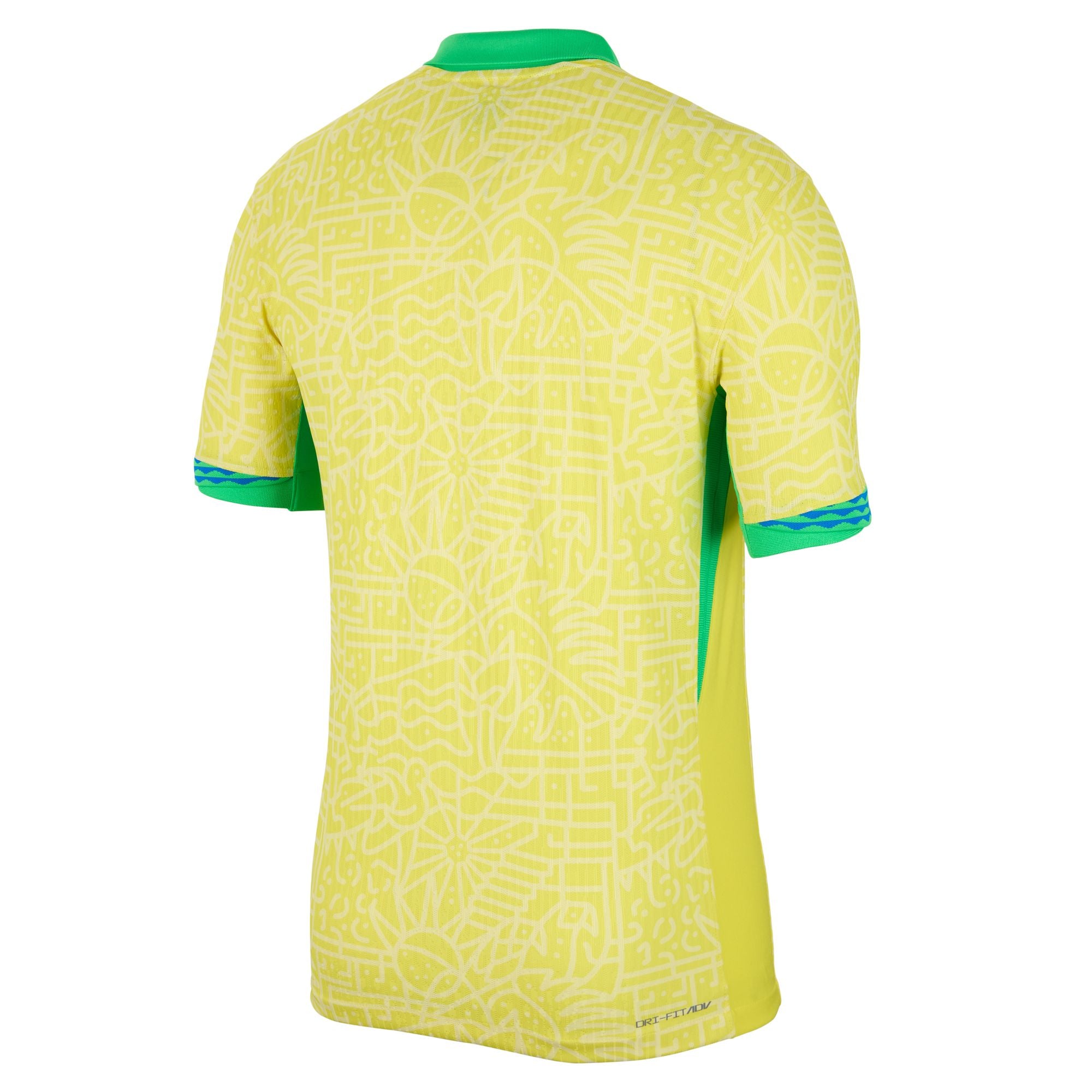 Nike Brazil 2024 Match Home Men's Dri-FIT ADV Soccer Authentic Jersey - FJ4270-706-NIKE by Nike | Available at Niky's Sports