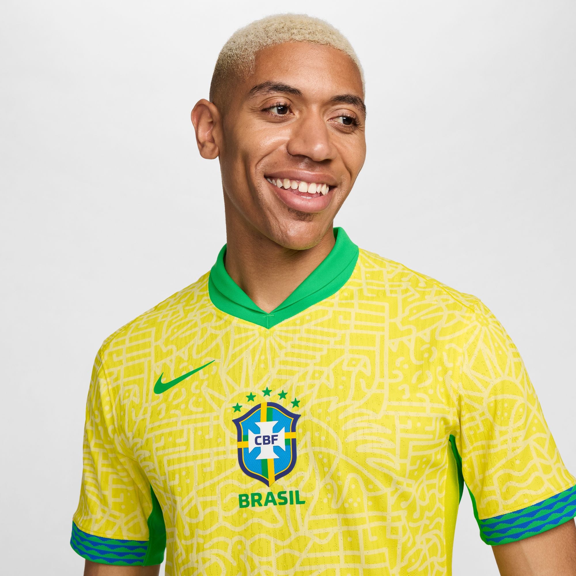 Nike Brazil 2024 Match Home Men's Dri-FIT ADV Soccer Authentic Jersey - FJ4270-706-NIKE by Nike | Available at Niky's Sports