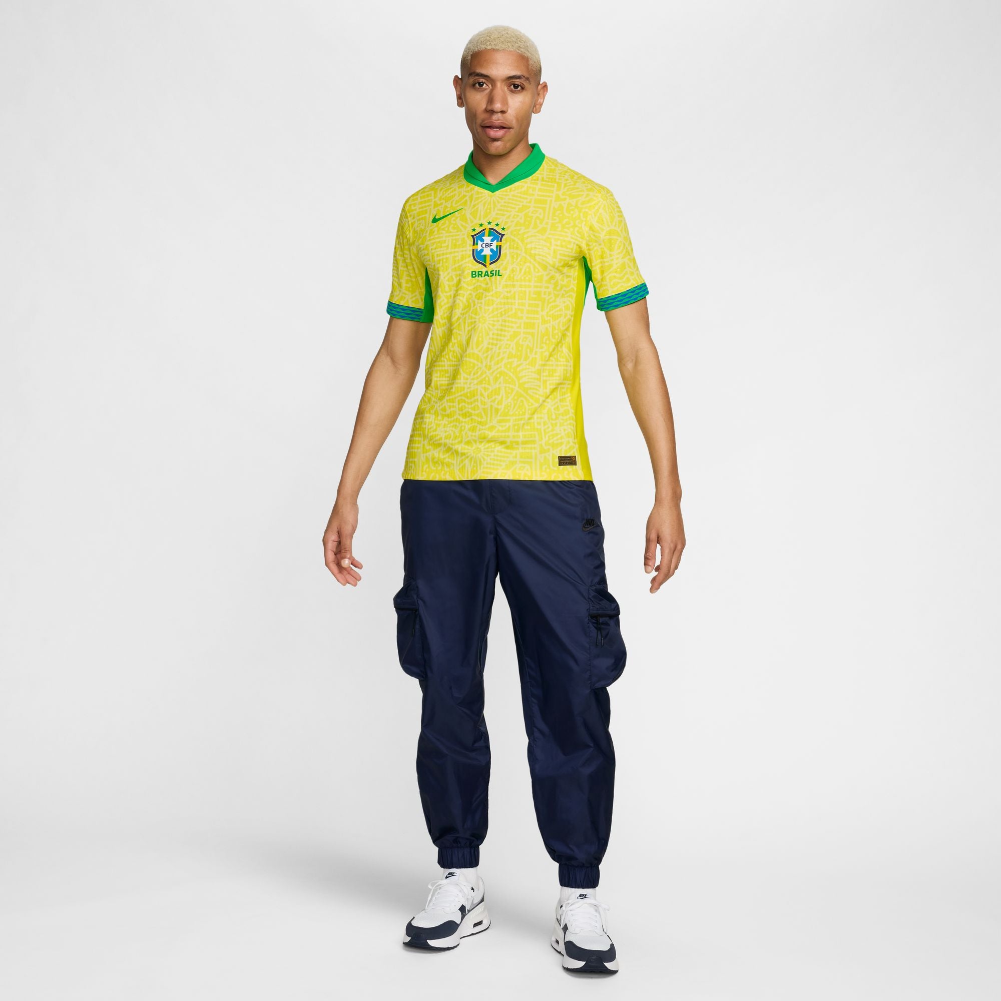 Nike Brazil 2024 Match Home Men's Dri-FIT ADV Soccer Authentic Jersey - FJ4270-706-NIKE by Nike | Available at Niky's Sports
