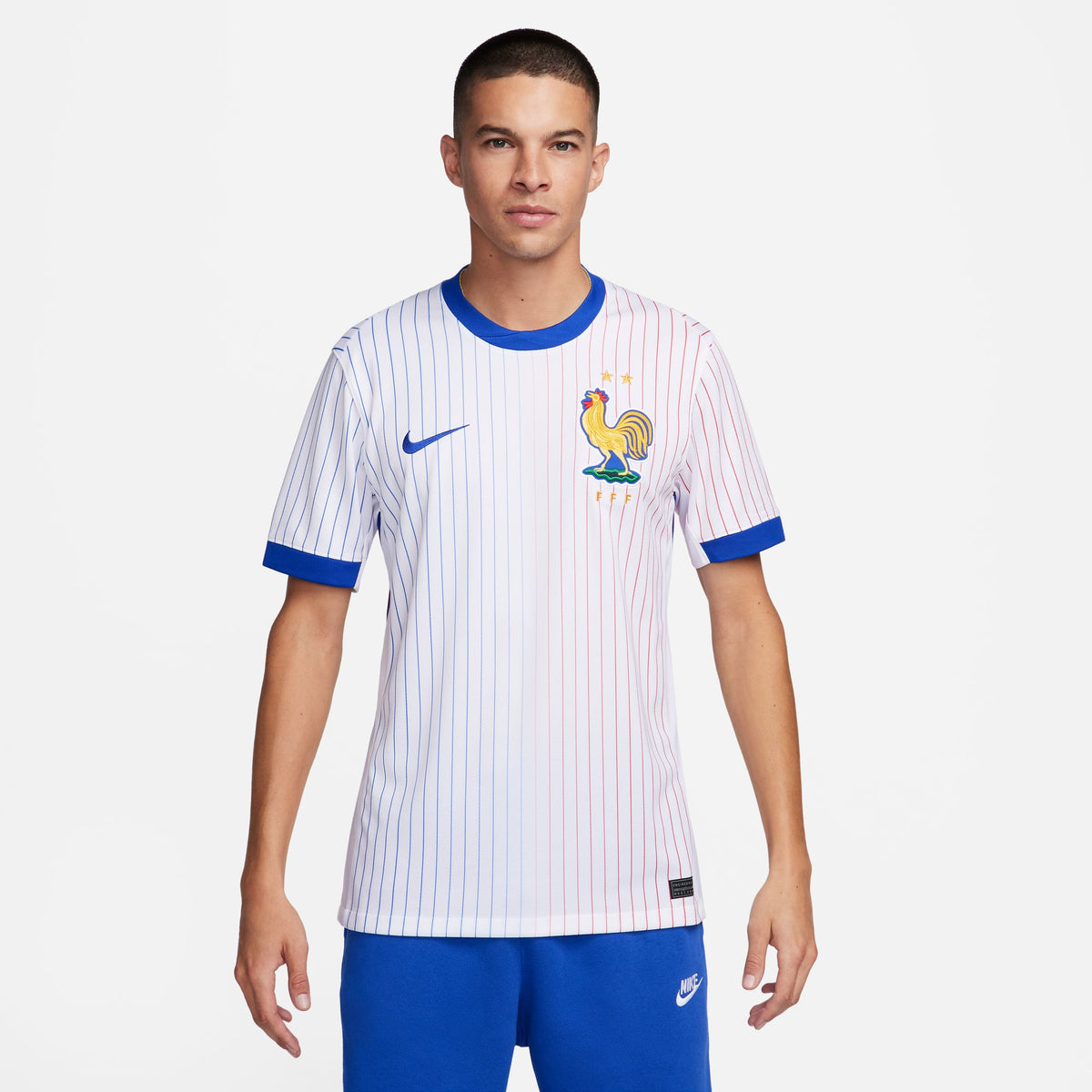 Nike FFF (Men&#39;s Team) 2024/25 Stadium Away Men&#39;s Dri-FIT Soccer Replica Jersey - FJ4273-100-NIKE by Nike | Available at Niky&#39;s Sports