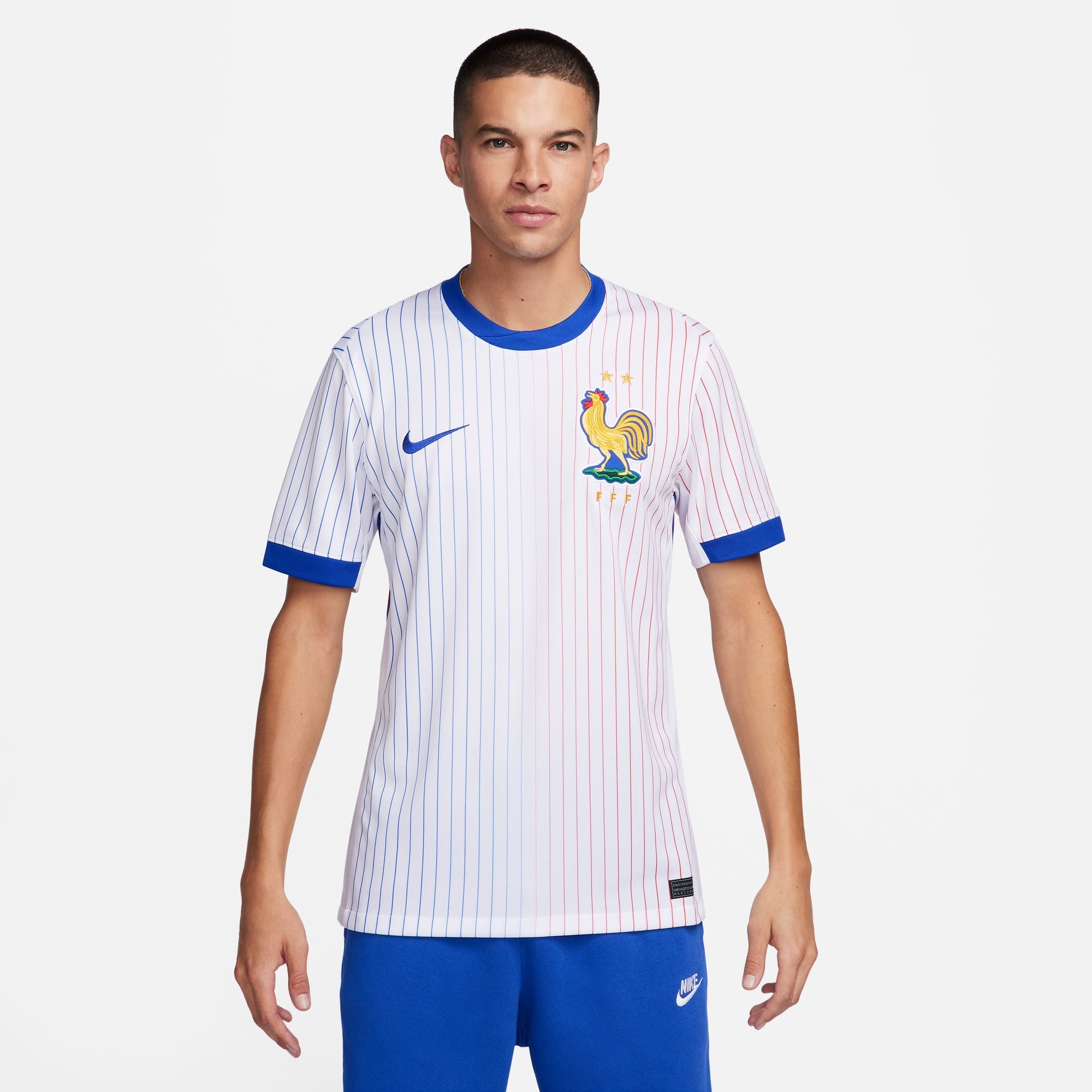 Nike FFF (Men's Team) 2024/25 Stadium Away Men's Dri-FIT Soccer Replica Jersey - FJ4273-100-NIKE by Nike | Available at Niky's Sports