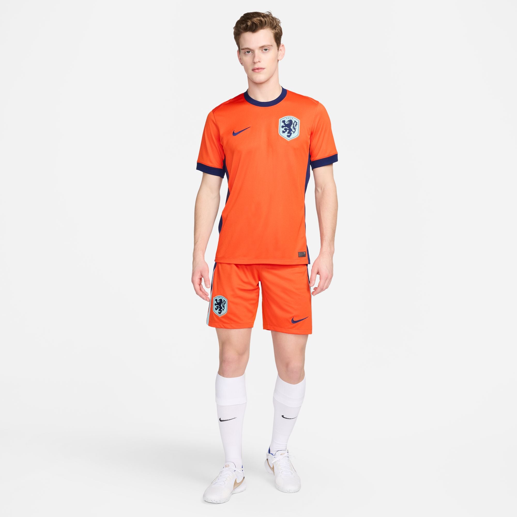 Nike Netherlands (Men's Team) 2024/25 Stadium Home Men's Dri-FIT Soccer Replica Jersey - FJ4276-819-NIKE by Nike | Available at Niky's Sports