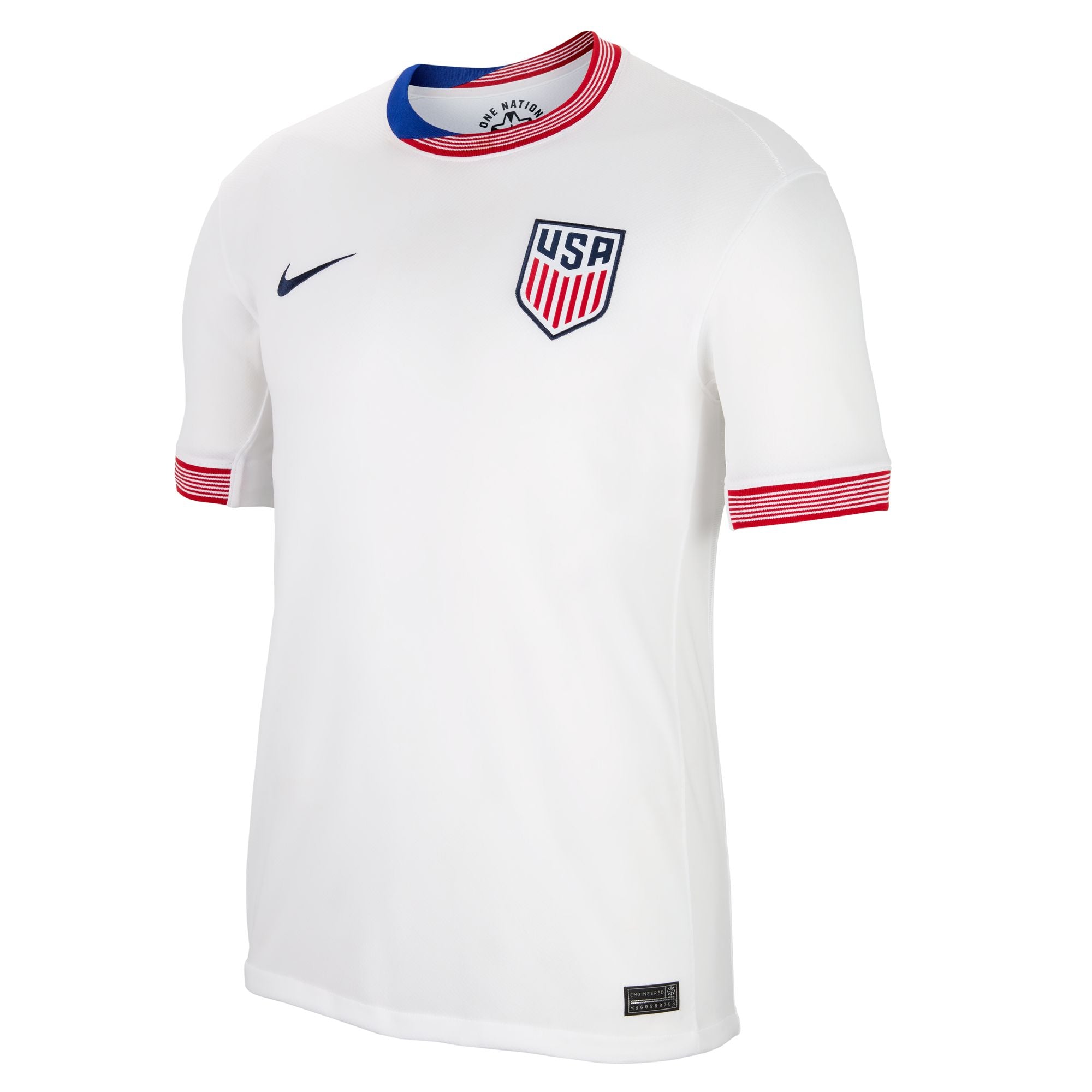 Nike USMNT 2024 Stadium Home Men's Dri-FIT Soccer Replica Jersey - FJ4278-100-NIKE by Nike | Available at Niky's Sports