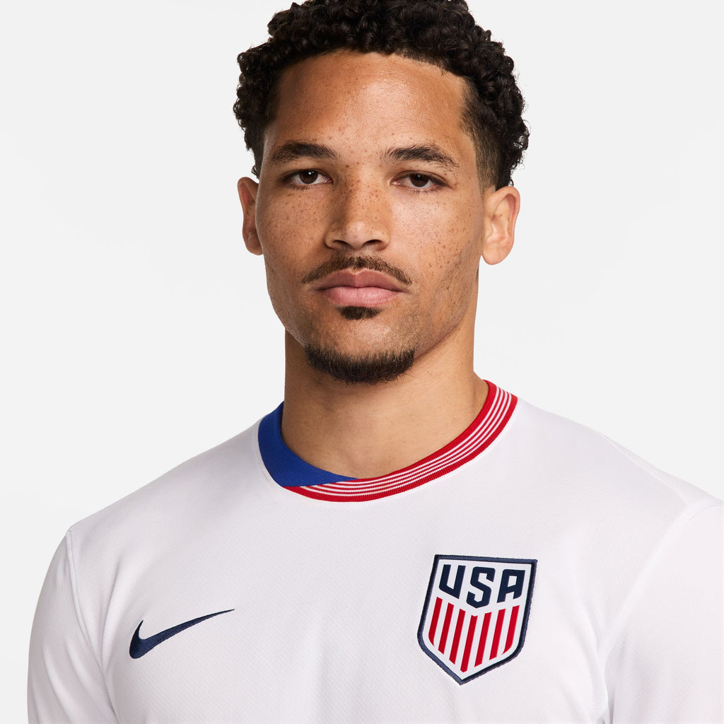 Nike USMNT 2024 Stadium Home Men's Dri-FIT Soccer Replica Jersey - FJ4278-100-NIKE by Nike | Available at Niky's Sports