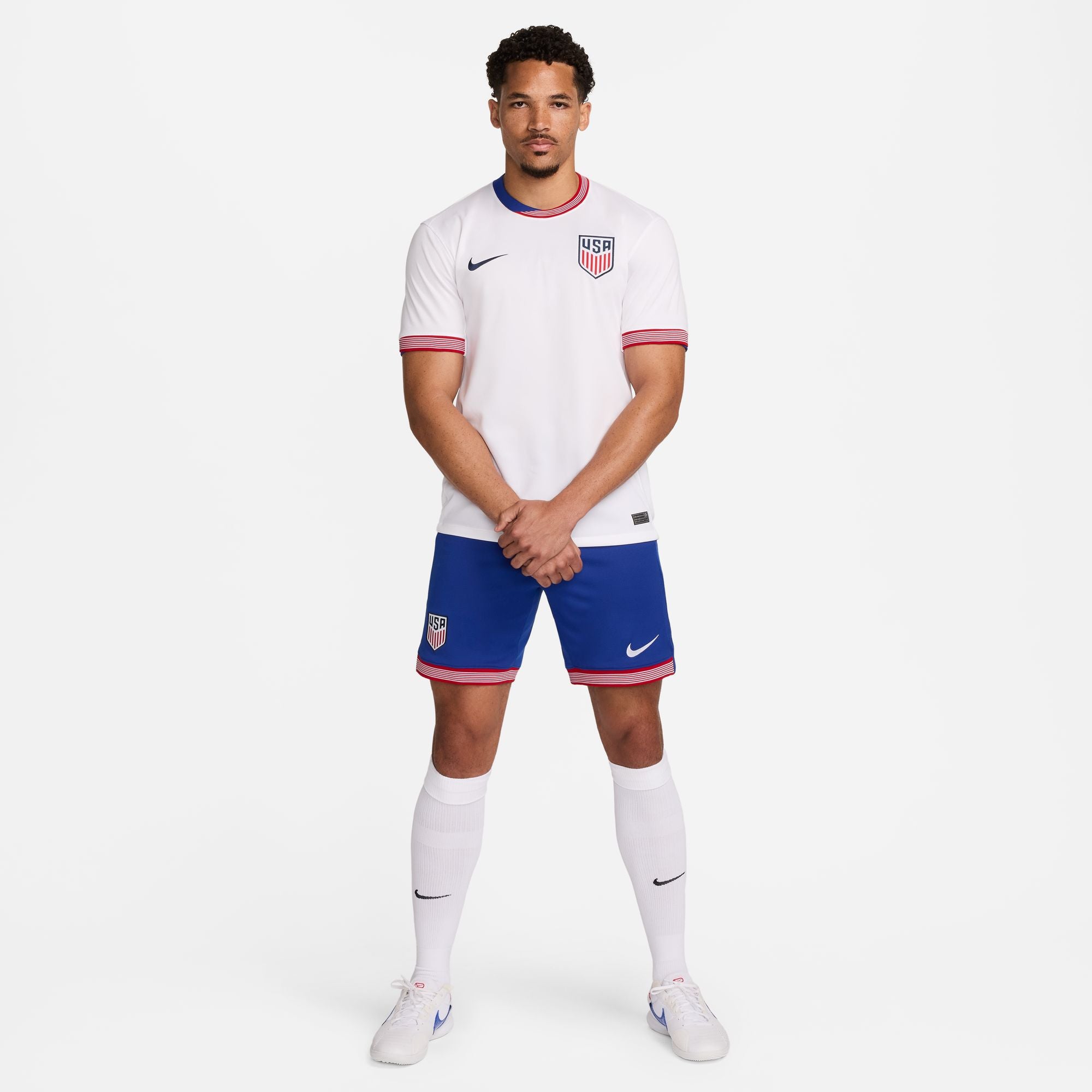 Nike USMNT 2024 Stadium Home Men's Dri-FIT Soccer Replica Jersey - FJ4278-100-NIKE by Nike | Available at Niky's Sports