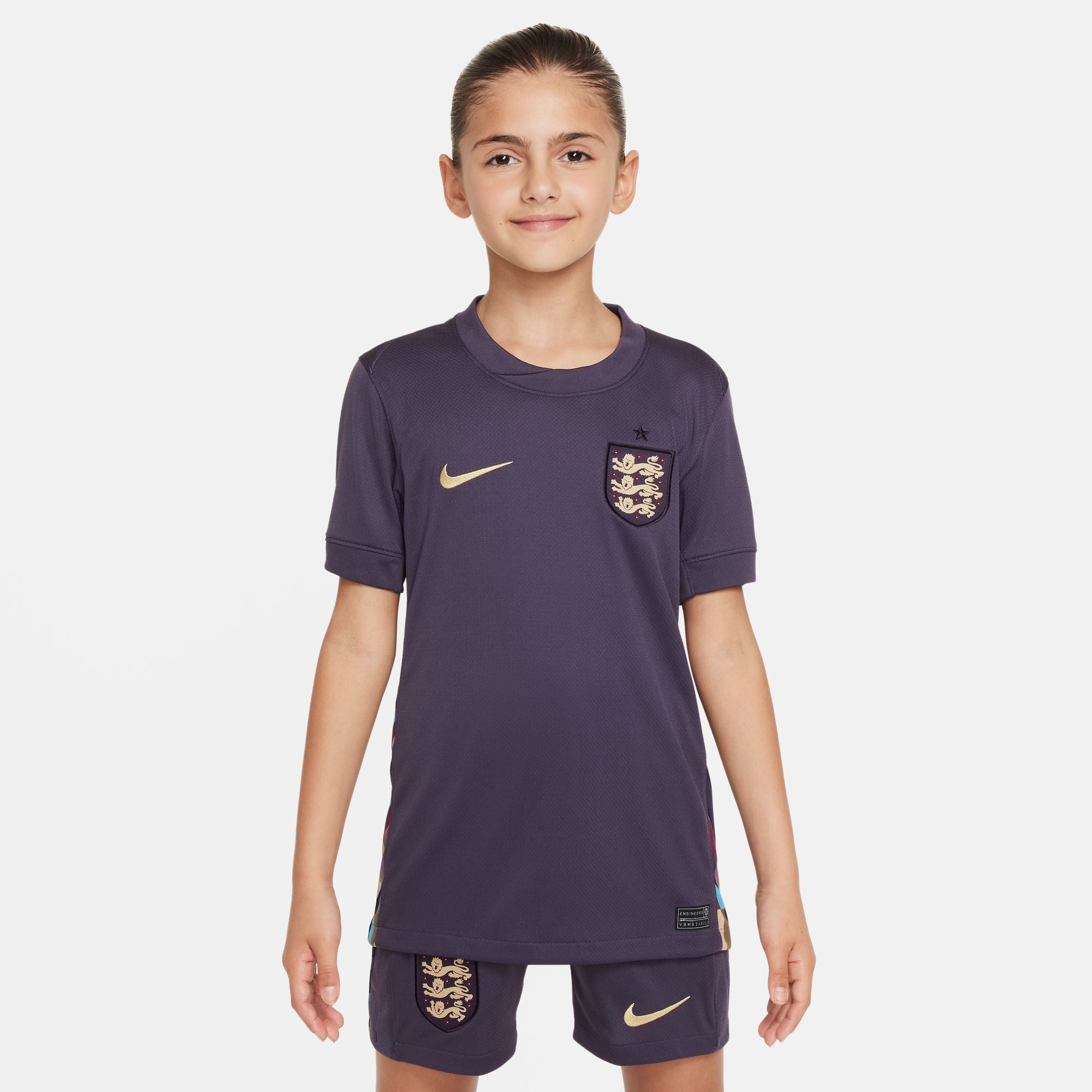 Nike England (Men's Team) 2024/25 Stadium Away Big Kids' Dri-FIT Soccer Replica Jersey