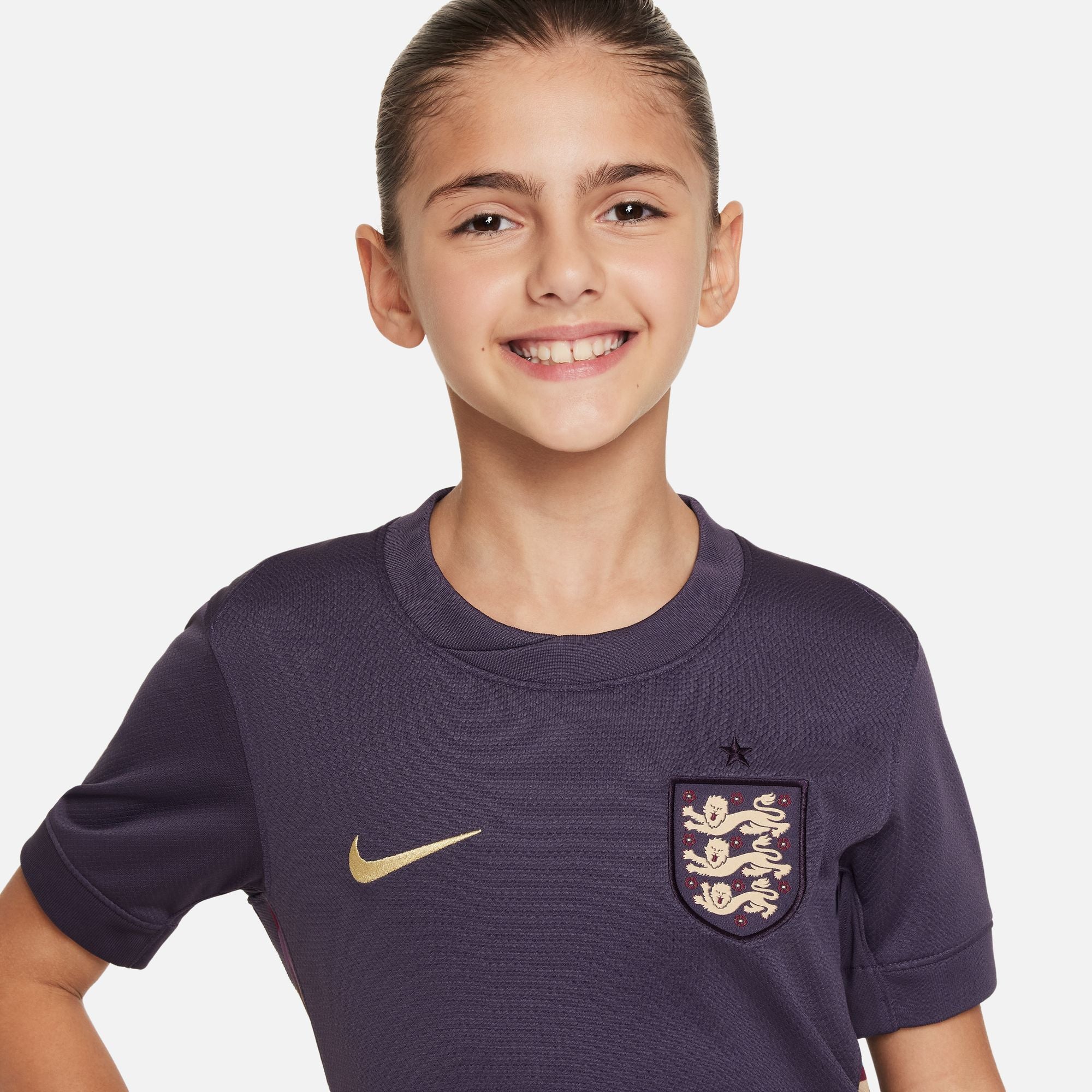 Nike England (Men's Team) 2024/25 Stadium Away Big Kids' Dri-FIT Soccer Replica Jersey - FJ4368-573-NIKE by Nike | Available at Niky's Sports